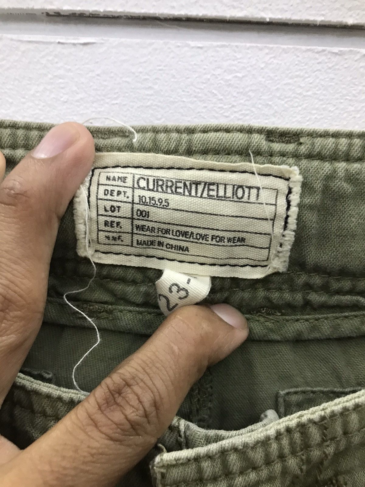 Current/Elliot Current elliott army pants Size 30" / US 8 / IT 44 - 5 Thumbnail
