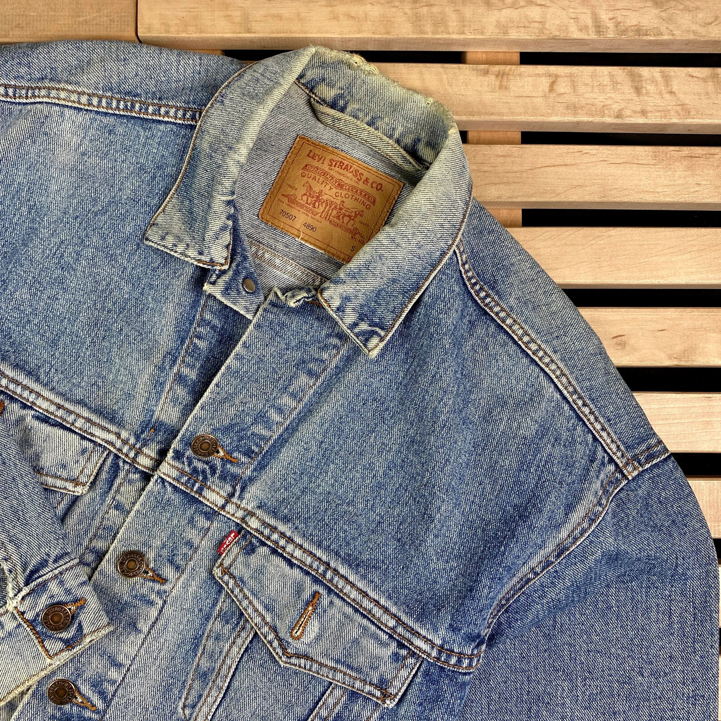 Levi's × Levi's Vintage Clothing × Vintage Mens Jacket Levis Denim Vintage Size S Size US S / EU 44-46 / 1 - 2 Thumbnail