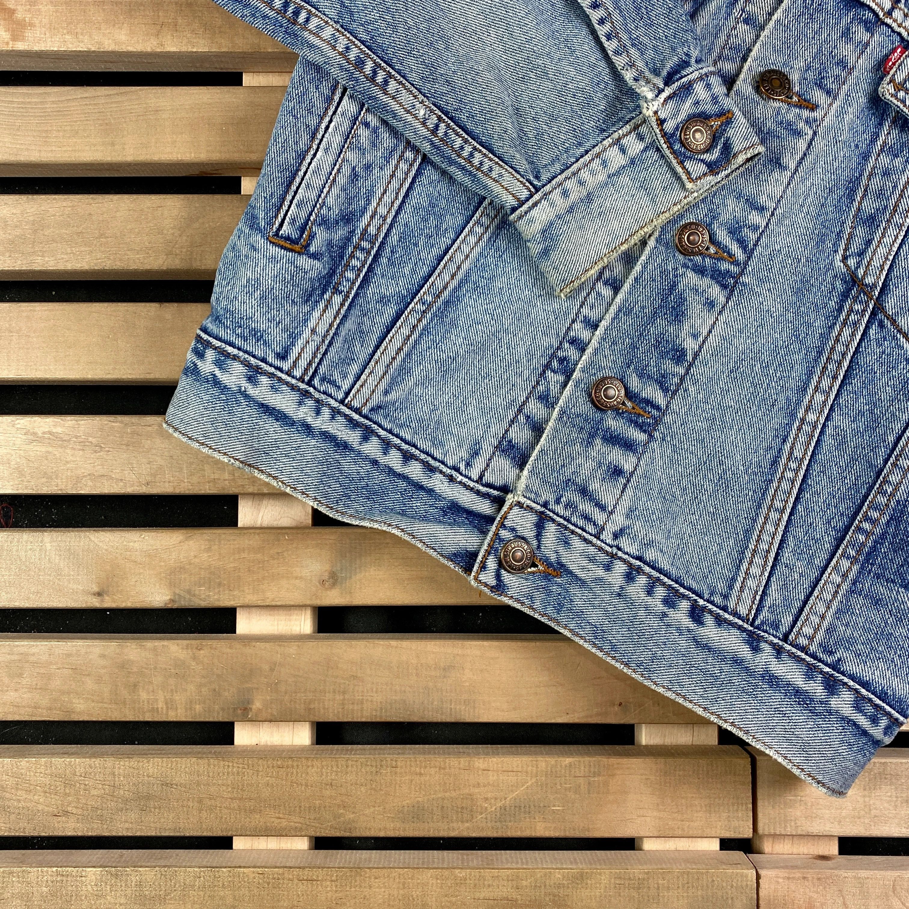 Levi's × Levi's Vintage Clothing × Vintage Mens Jacket Levis Denim Vintage Size S Size US S / EU 44-46 / 1 - 3 Thumbnail