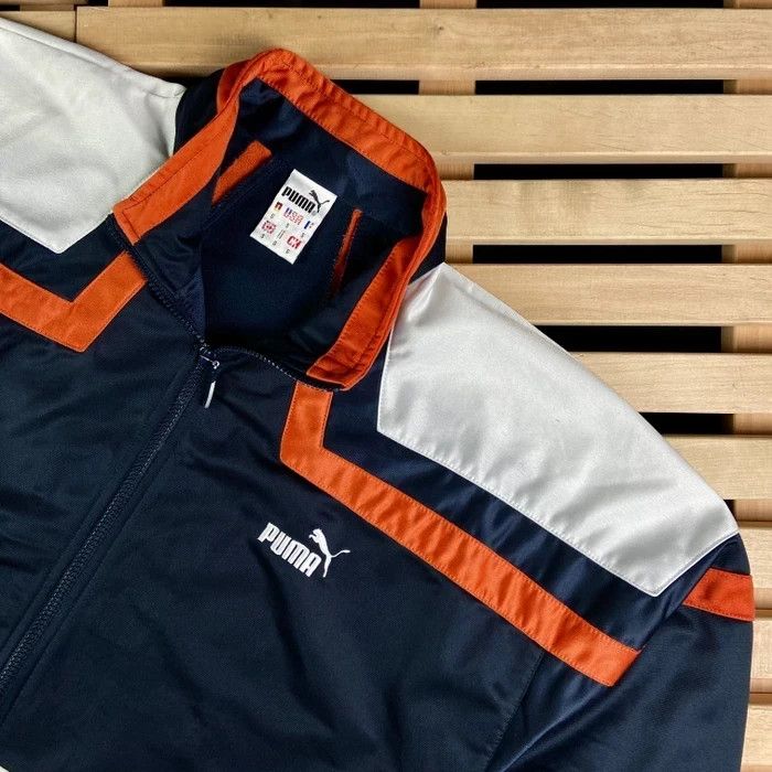 Puma × Vintage Mens Bomber Jacket Puma Vintage Size S Small Size US S / EU 44-46 / 1 - 2 Thumbnail