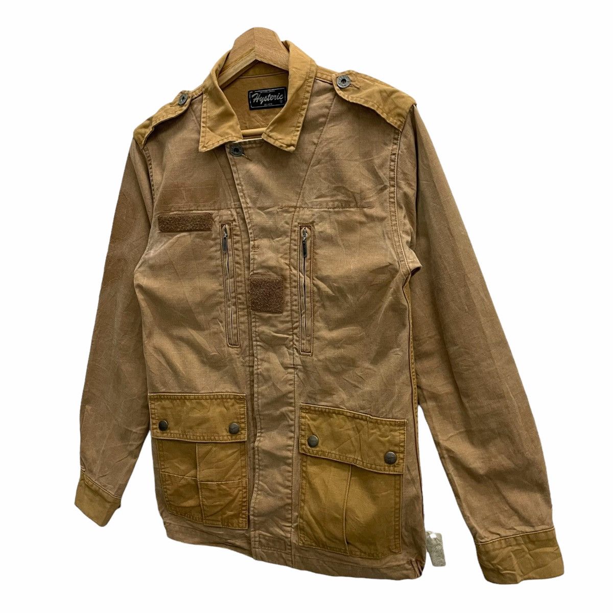 Hysteric Glamour 💥 HYSTERIC GLAMOUR TACTICAL FRENCH CHORE JACKET Size US S / EU 44-46 / 1 - 3 Thumbnail