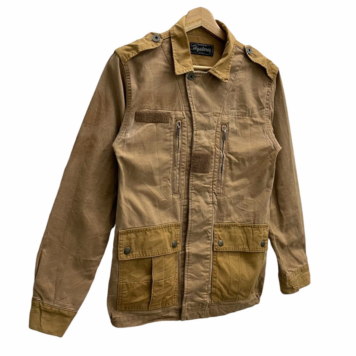 Hysteric Glamour 💥 HYSTERIC GLAMOUR TACTICAL FRENCH CHORE JACKET Size US S / EU 44-46 / 1 - 2 Thumbnail