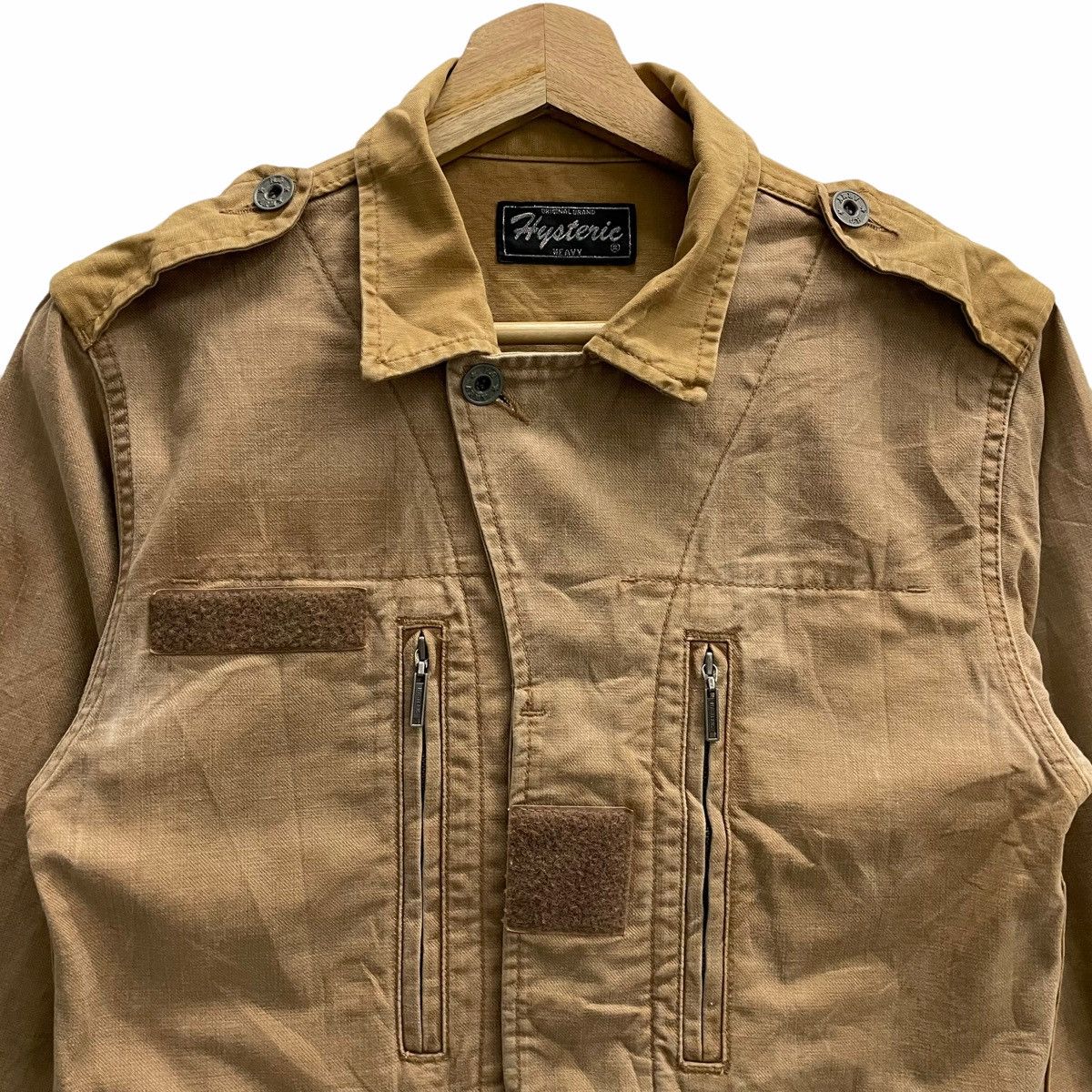 Hysteric Glamour 💥 HYSTERIC GLAMOUR TACTICAL FRENCH CHORE JACKET Size US S / EU 44-46 / 1 - 4 Thumbnail