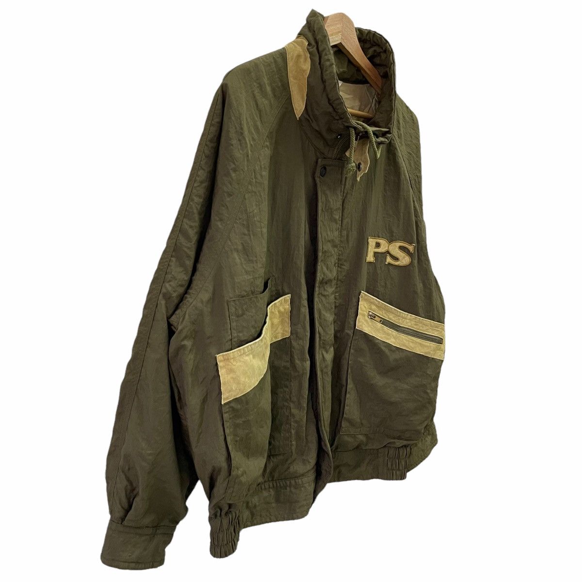 Hein Gericke × Japanese Brand × Vintage 💥 90s PIA SPORT ARMY STYLE BOMBER JACKET Size US M / EU 48-50 / 2 - 4 Thumbnail