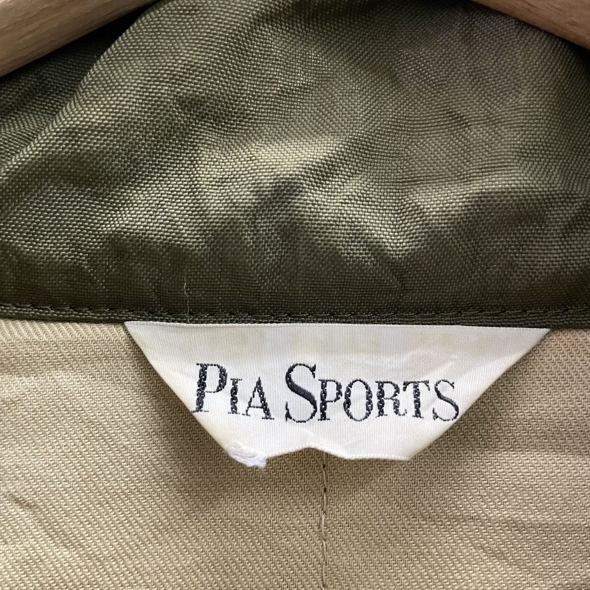 Hein Gericke × Japanese Brand × Vintage 💥 90s PIA SPORT ARMY STYLE BOMBER JACKET Size US M / EU 48-50 / 2 - 8 Thumbnail