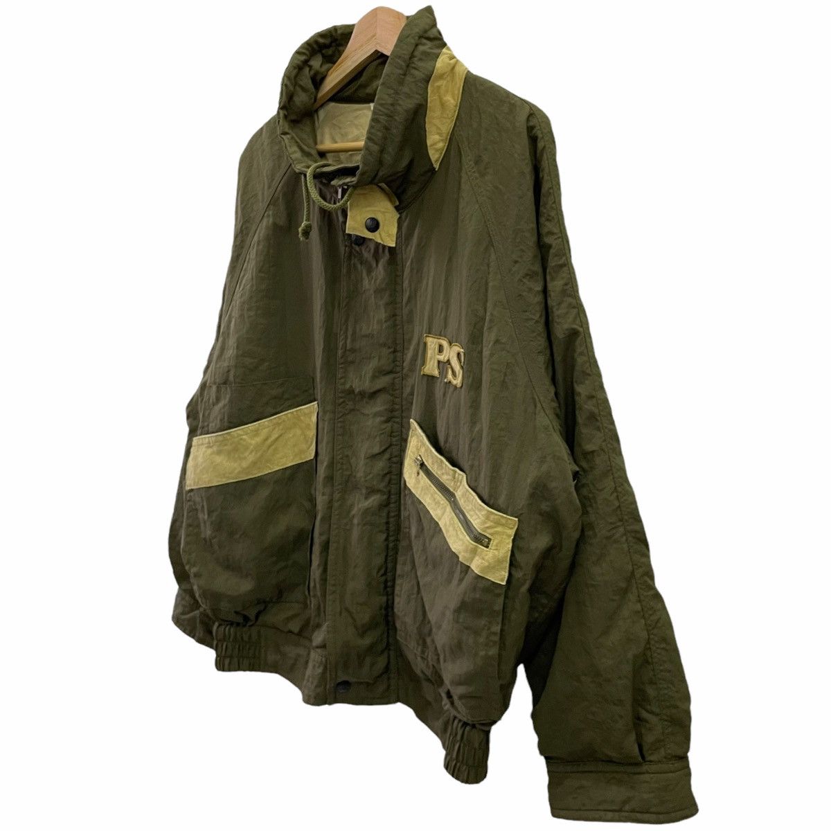 Hein Gericke × Japanese Brand × Vintage 💥 90s PIA SPORT ARMY STYLE BOMBER JACKET Size US M / EU 48-50 / 2 - 3 Thumbnail