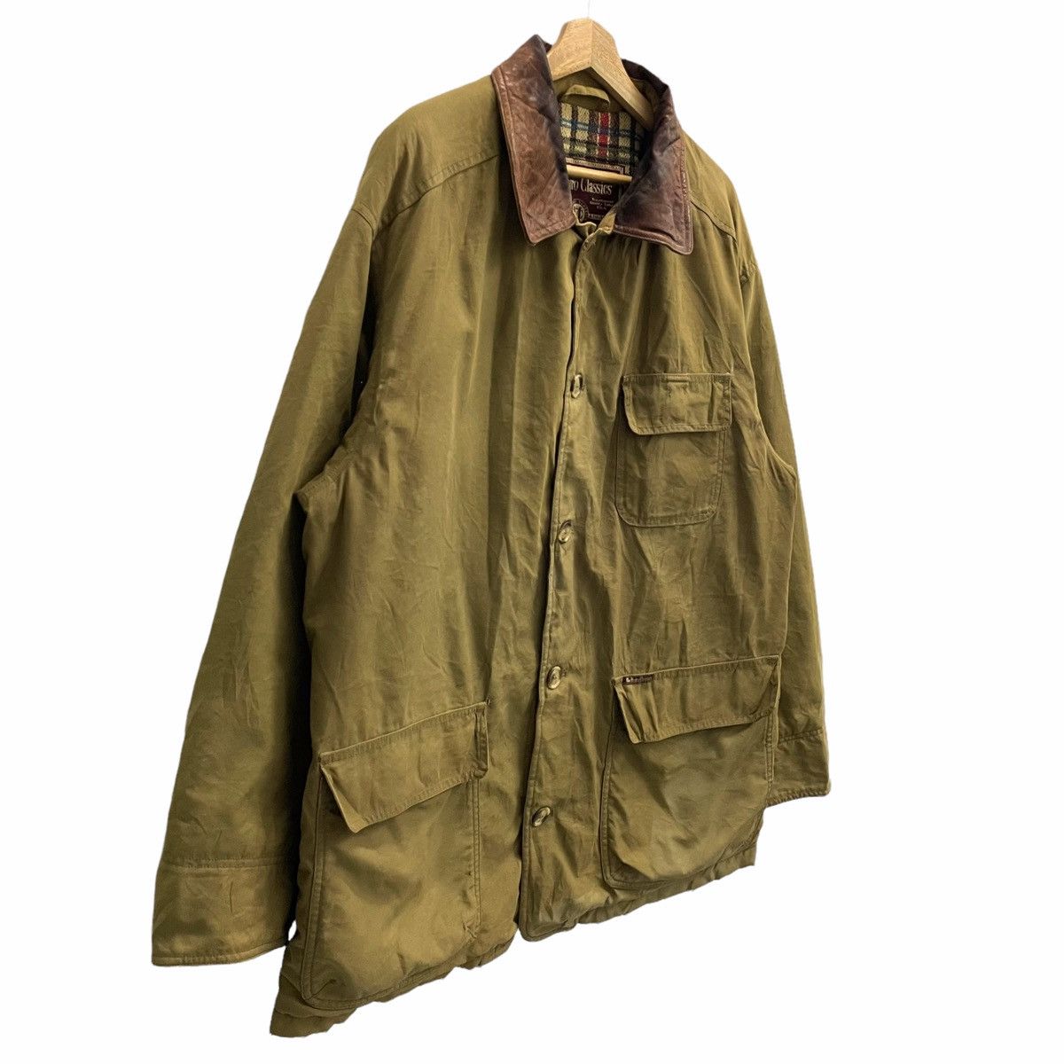Marlboro × Marlboro Classics × Vintage 💥 Vintage Marlboro Classic Jacket Leather Collar Size US L / EU 52-54 / 3 - 2 Thumbnail