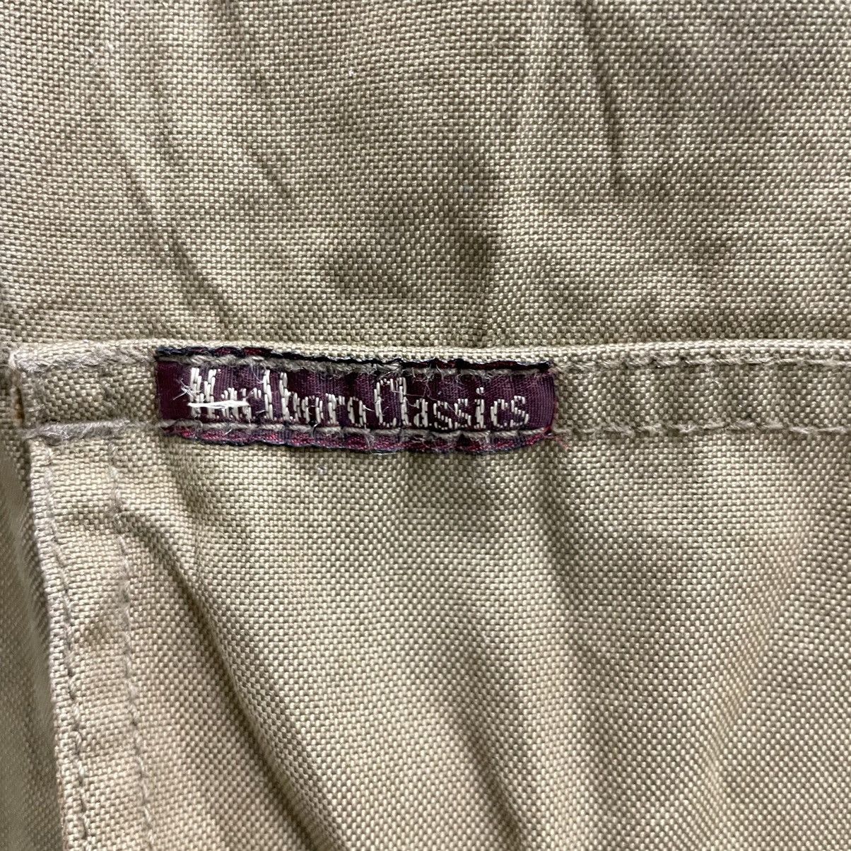 Marlboro × Marlboro Classics × Vintage 💥 Vintage Marlboro Classic Jacket Leather Collar Size US L / EU 52-54 / 3 - 6 Thumbnail
