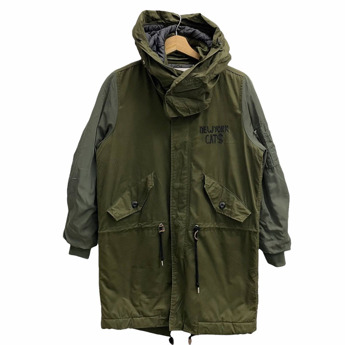 Hysteric Glamour × Japanese Brand × KMRii 💥Japanese Halfman Embroidered Parka Jacket Size US S / EU 44-46 / 1 - 2 Thumbnail