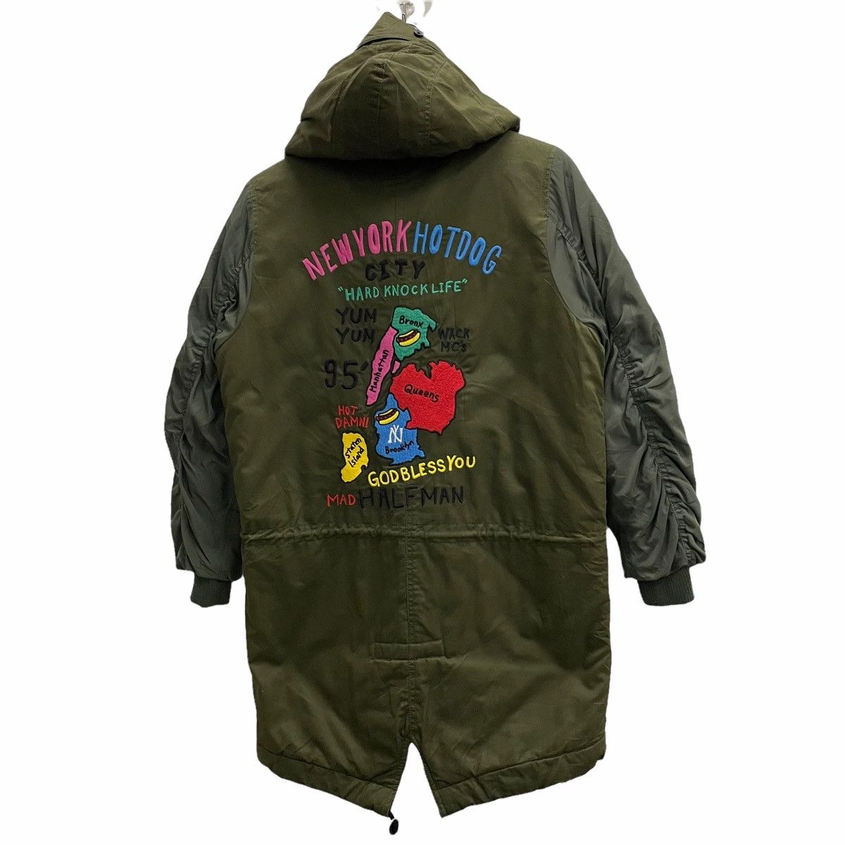 Hysteric Glamour × Japanese Brand × KMRii 💥Japanese Halfman Embroidered Parka Jacket Size US S / EU 44-46 / 1 - 4 Thumbnail