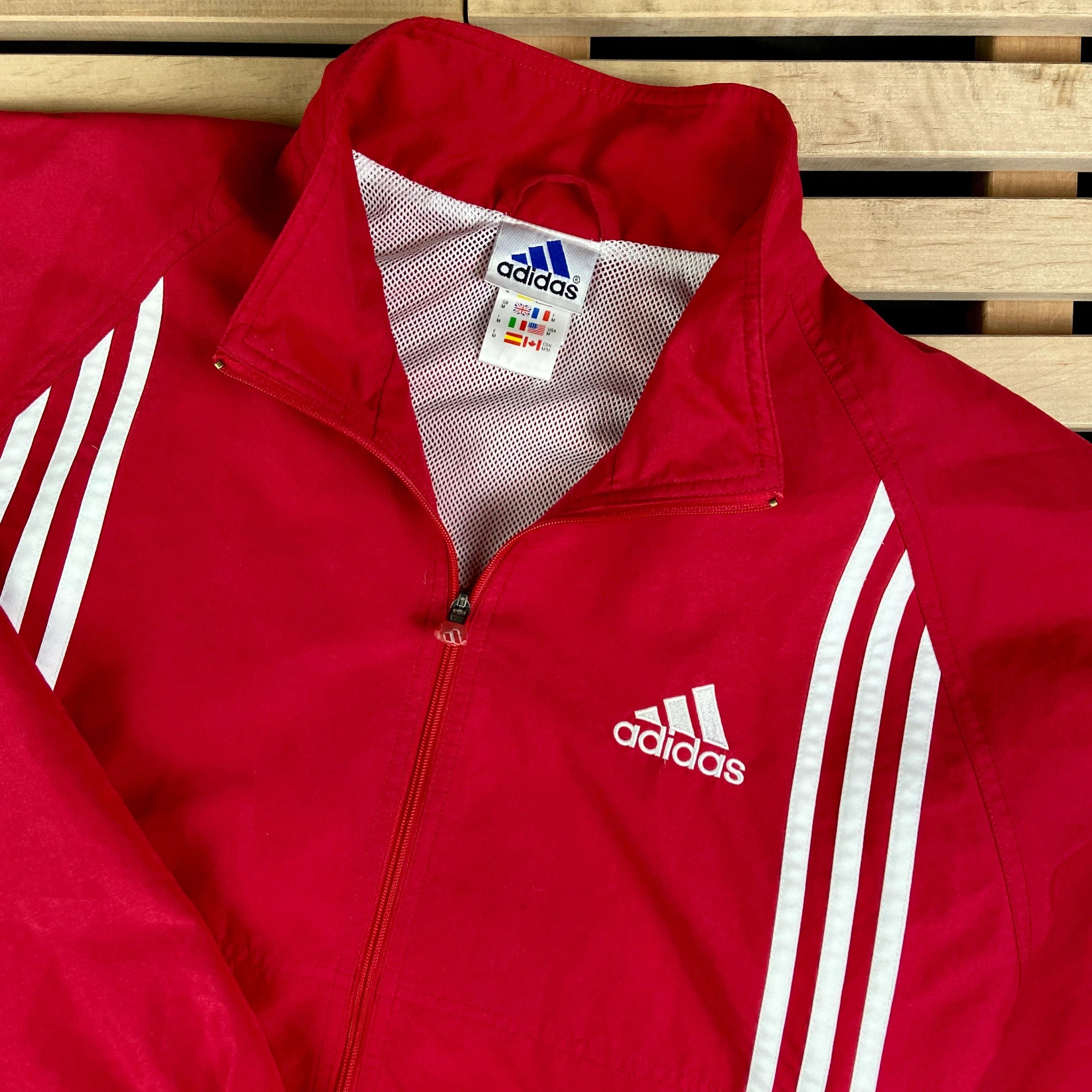 Adidas × Vintage Mens Bomber Jacket Adidas Vintage Size M Size US M / EU 48-50 / 2 - 2 Thumbnail