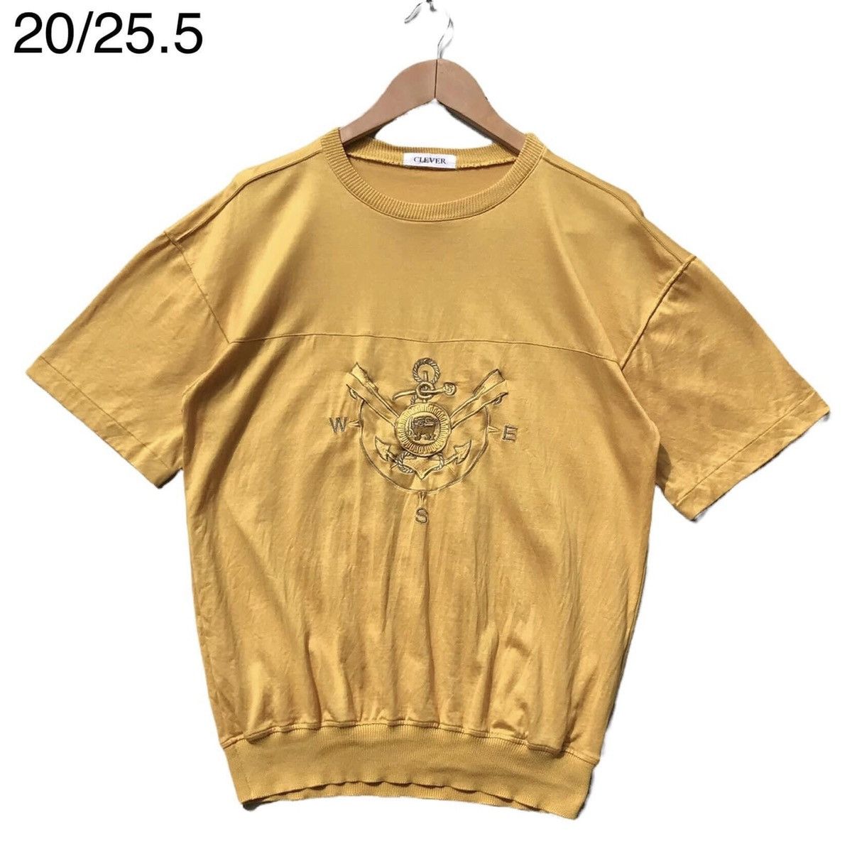 image of Vintage Clever in Yellow, Men's (Size Medium)