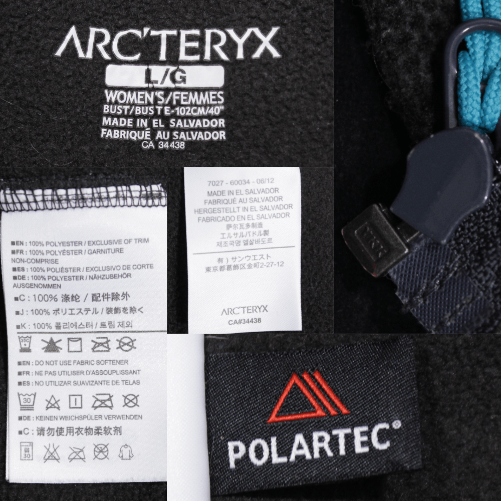 Arc'teryx Logo Fleece Jacket Size L / US 10 / IT 46 - 9 Thumbnail