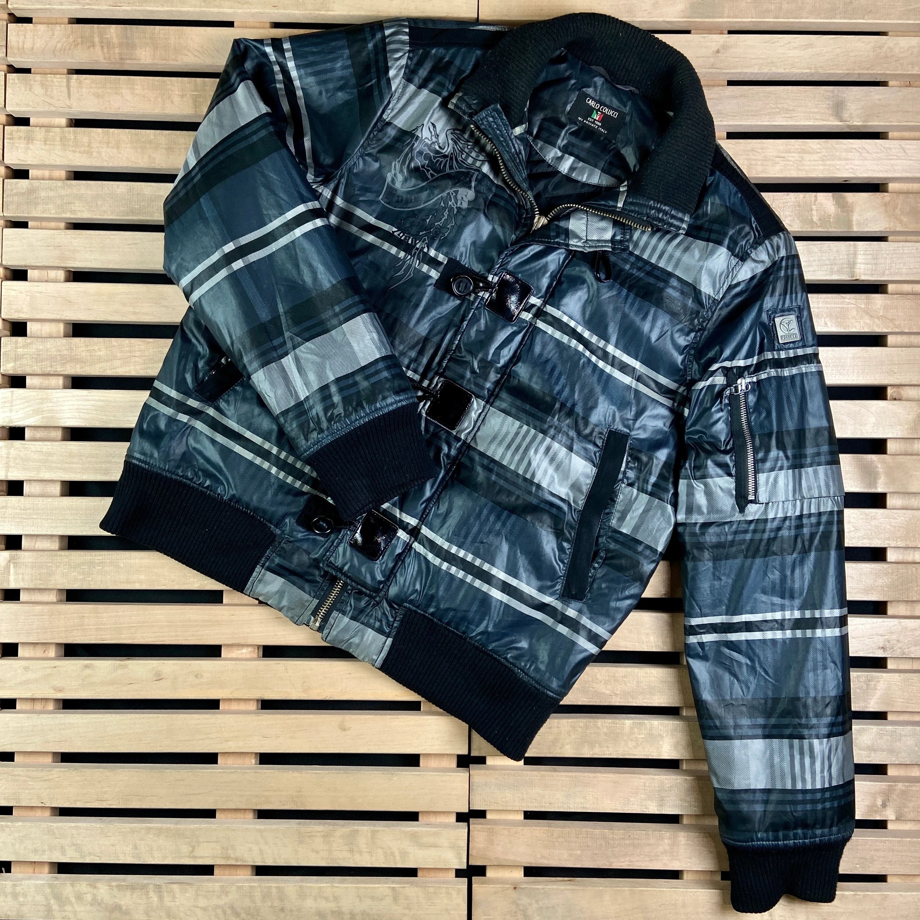 Carlo Colucci Mens Bomber Jacket Carlo Colucci Size 50 Size US M / EU 48-50 / 2 - 1 Thumbnail