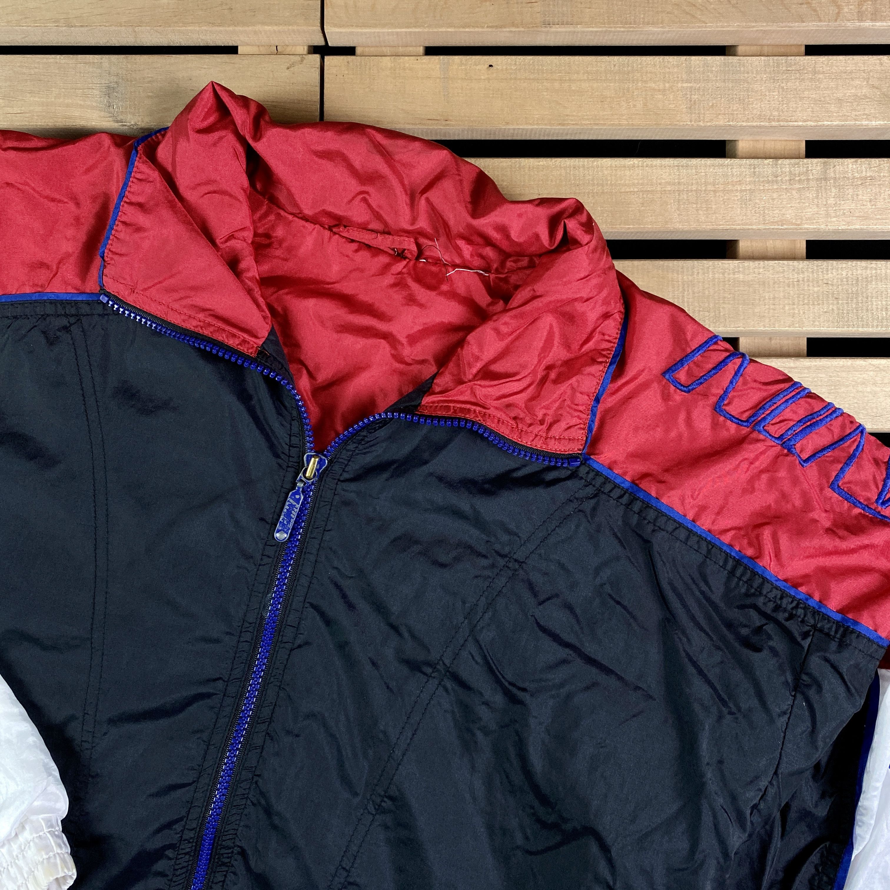 Nike × Vintage Mens Bomber Jacket Nike Vintage Size L Size US L / EU 52-54 / 3 - 2 Thumbnail