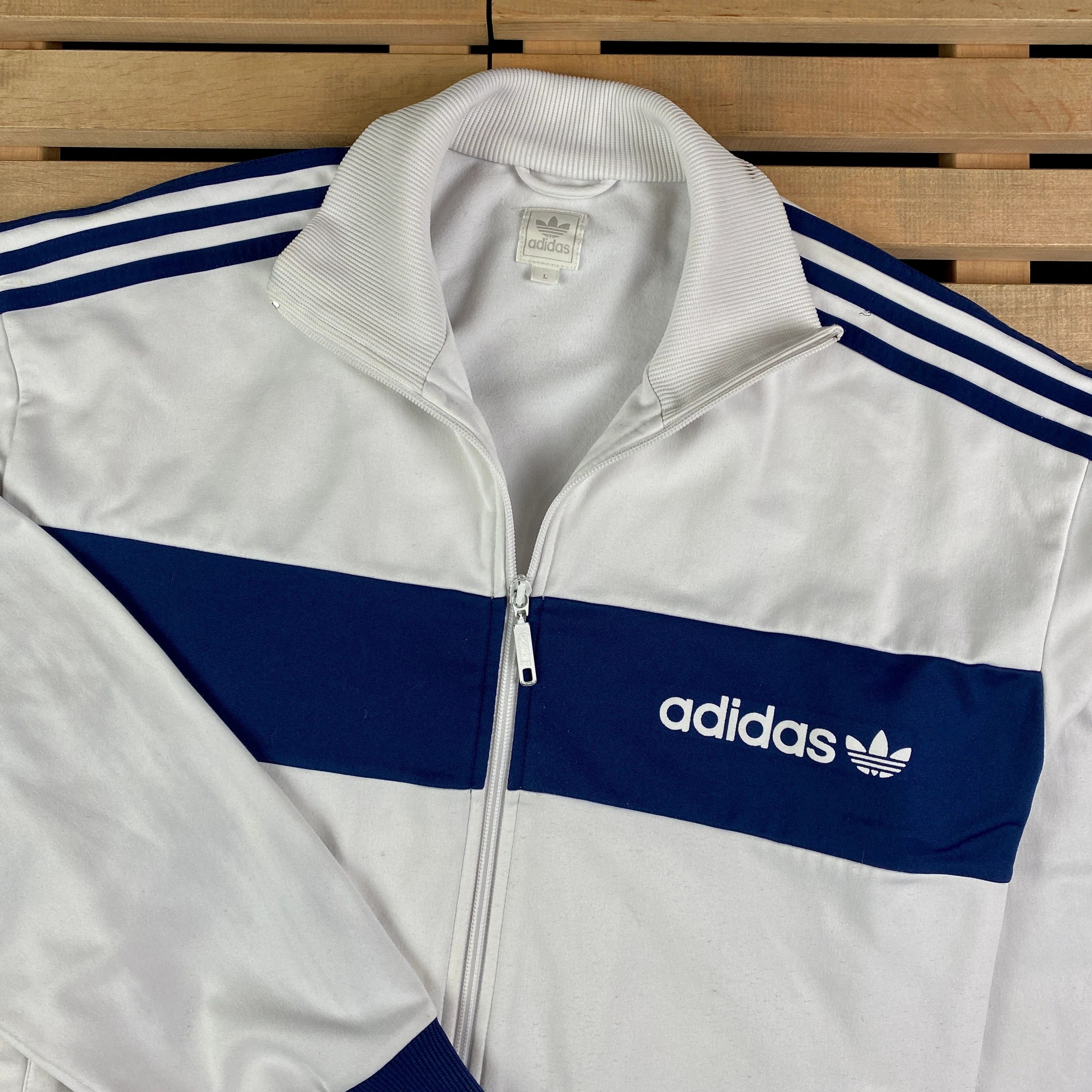 Adidas × Vintage Mens Bomber Jacket Adidas Originals Vintage Size L Size US L / EU 52-54 / 3 - 2 Thumbnail