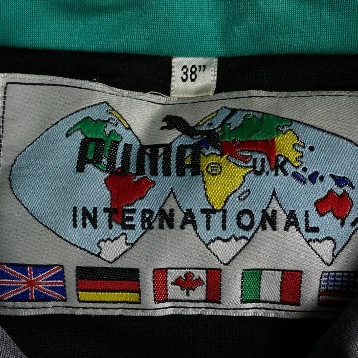 Puma × Vintage Mens Bomber Jacket Puma International Vintage Size 38 L/XL Size US L / EU 52-54 / 3 - 7 Thumbnail