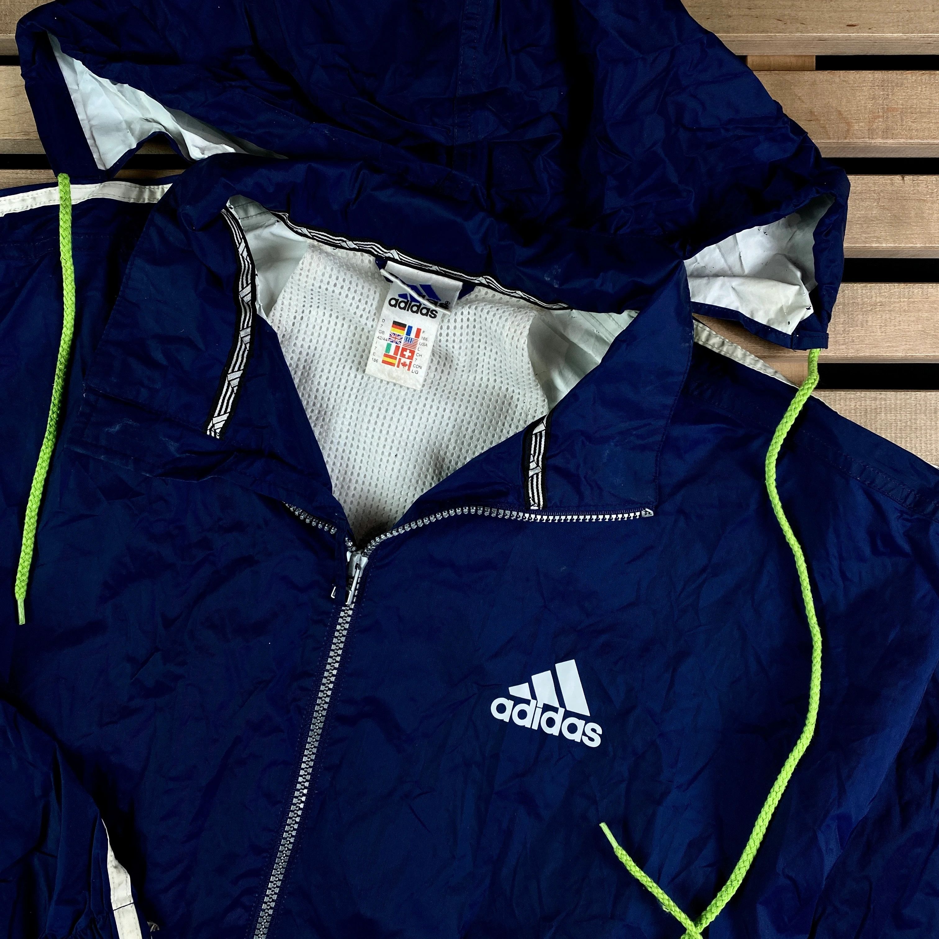 Adidas × Vintage Mens Rare Adidas Vintage Jacket Size L Size US L / EU 52-54 / 3 - 2 Thumbnail