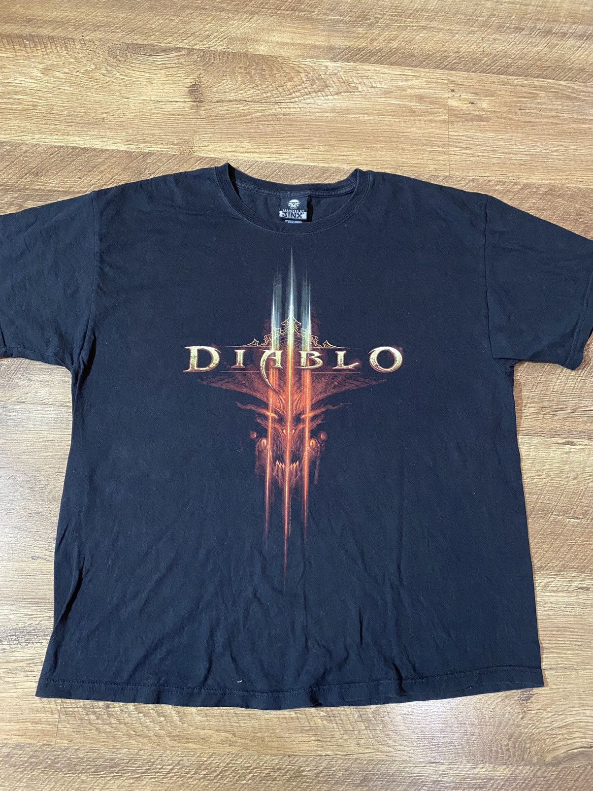 Vintage Vintage Diablo III video game promo t shirt Size US XL / EU 56 / 4 - 1 Thumbnail