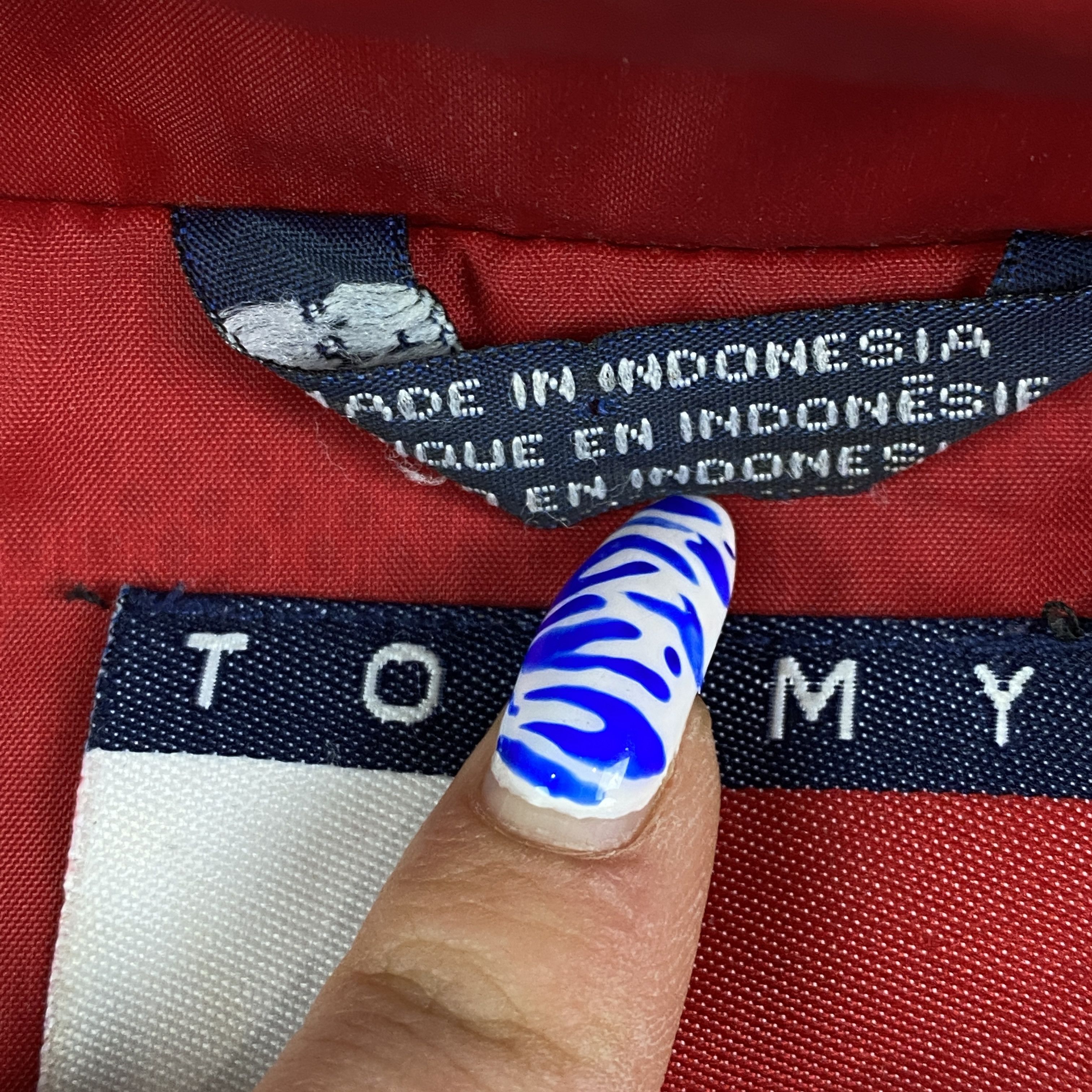 Tommy Hilfiger × Vintage Men’s Jacket Tommy Hilfiger Vintage Big Logo Back Size XL Size US XL / EU 56 / 4 - 5 Thumbnail