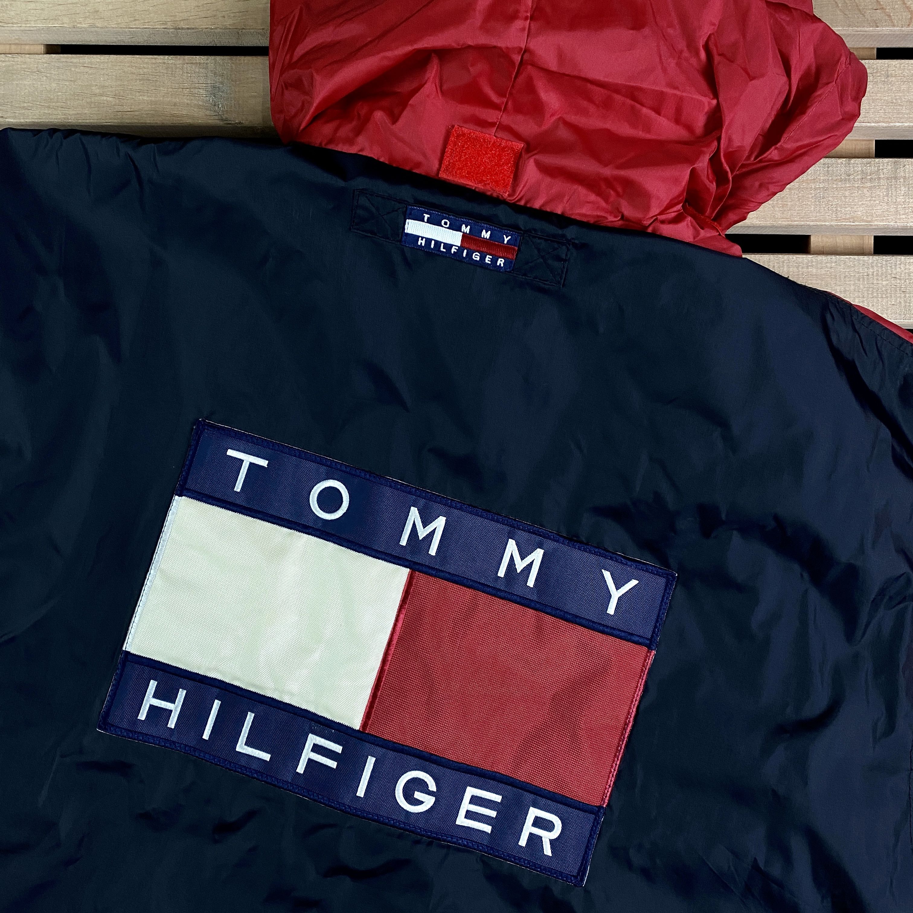 Tommy Hilfiger × Vintage Men’s Jacket Tommy Hilfiger Vintage Big Logo Back Size XL Size US XL / EU 56 / 4 - 12 Thumbnail