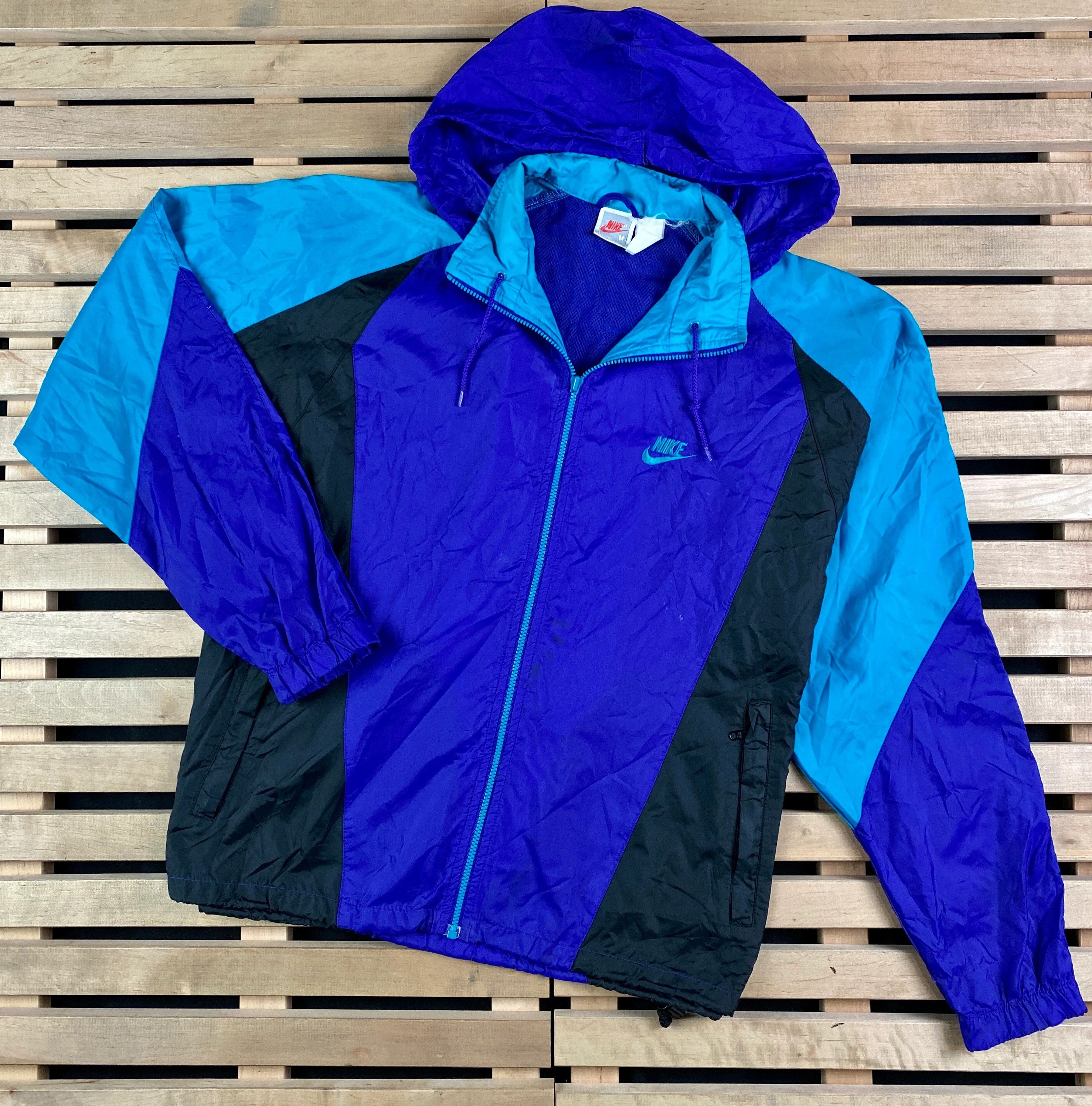Nike × Vintage Mens Bomber Jacket Nike Vintage Size M Size US M / EU 48-50 / 2 - 1 Thumbnail