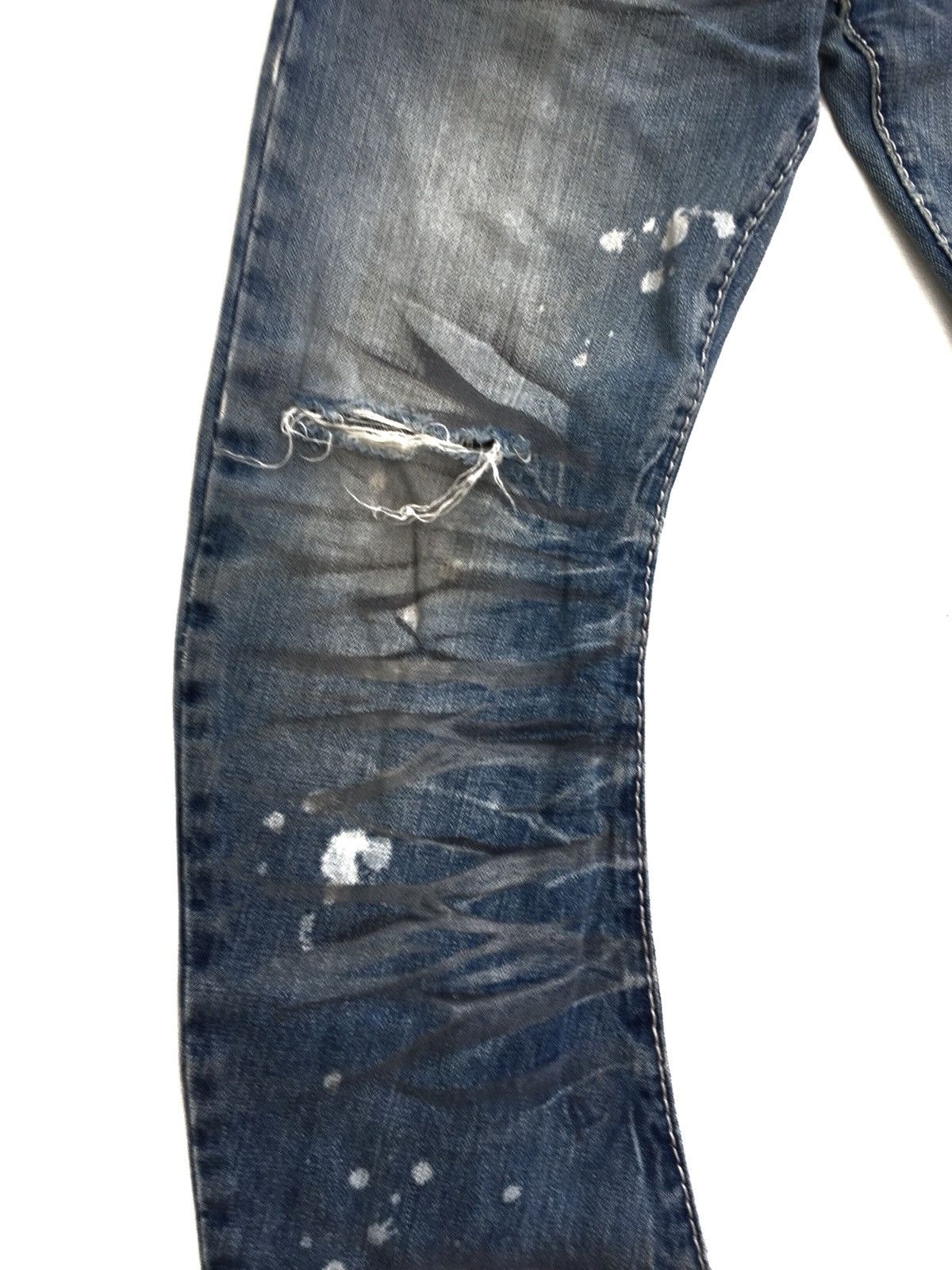 BUFFALO BOBS Japanese Brand Buffalo Bob Distressed Ripped Destroy Jeans Size US 28 / EU 44 - 5 Thumbnail