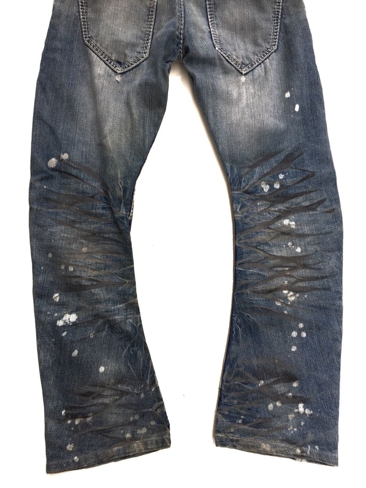 BUFFALO BOBS Japanese Brand Buffalo Bob Distressed Ripped Destroy Jeans Size US 28 / EU 44 - 7 Thumbnail