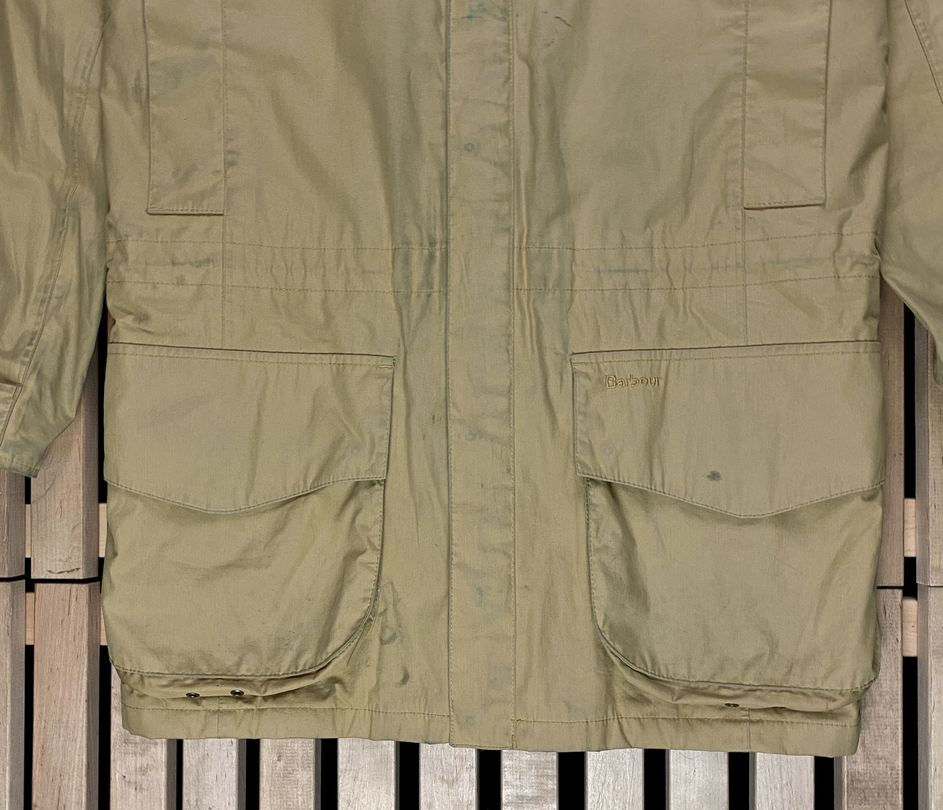 Barbour × Vintage Mens Jacket Barbour Size XL Littondale E264 Size US XL / EU 56 / 4 - 3 Thumbnail