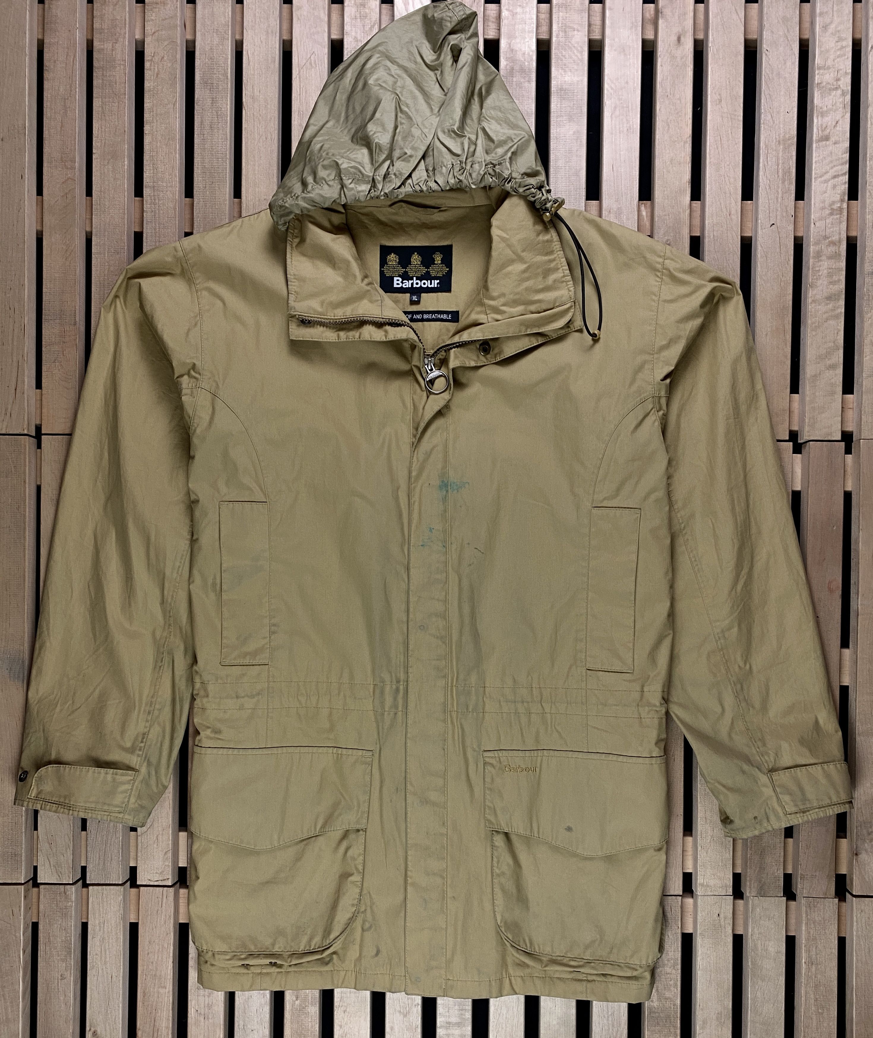 Barbour × Vintage Mens Jacket Barbour Size XL Littondale E264 Size US XL / EU 56 / 4 - 1 Thumbnail