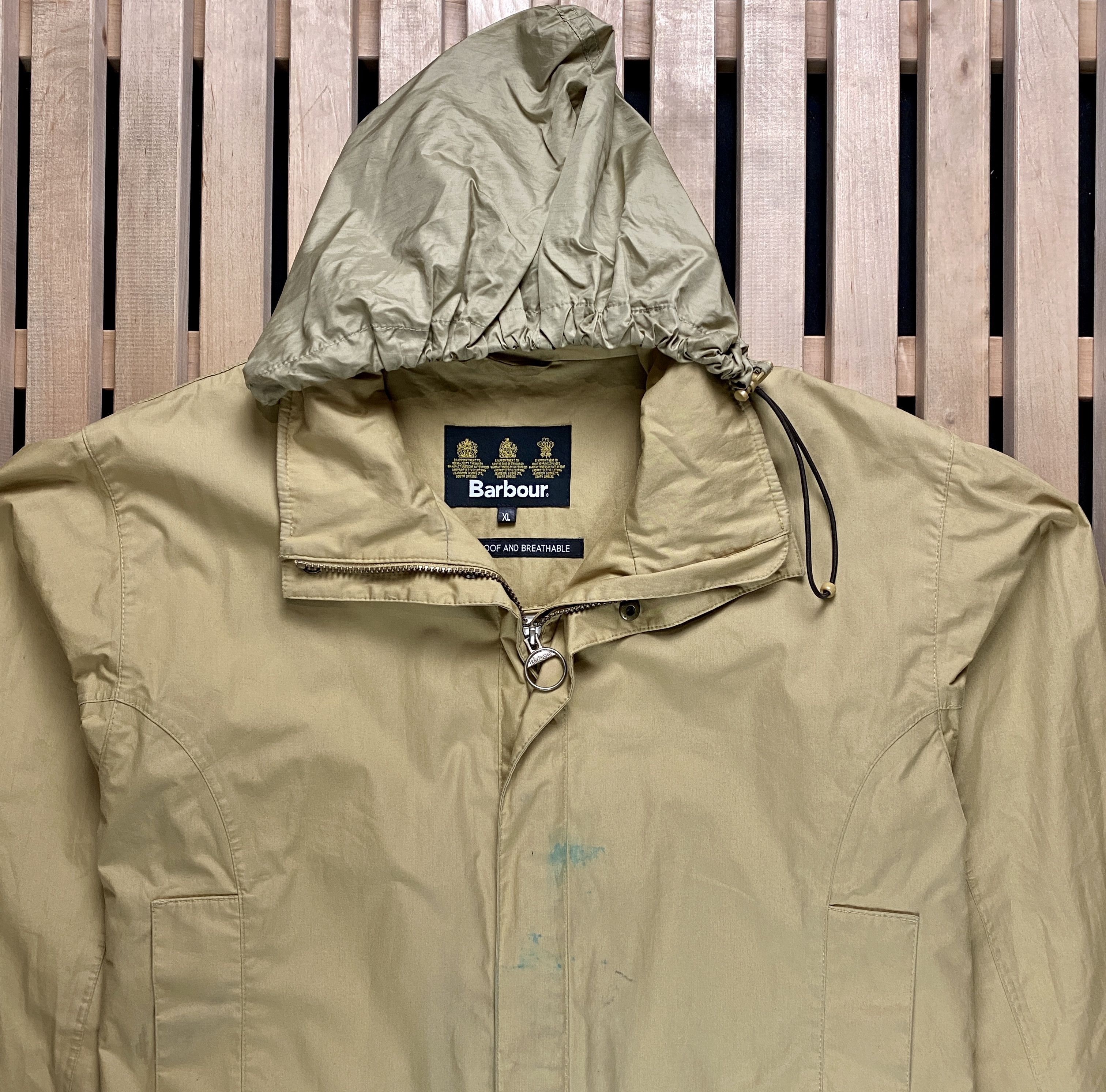 Barbour × Vintage Mens Jacket Barbour Size XL Littondale E264 Size US XL / EU 56 / 4 - 2 Thumbnail