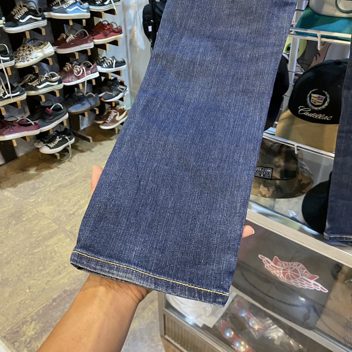 Ne-Net Issey Miyake Label Ne-Net Embroidered Mushroom Jeans Size US 30 / EU 46 - 6 Thumbnail