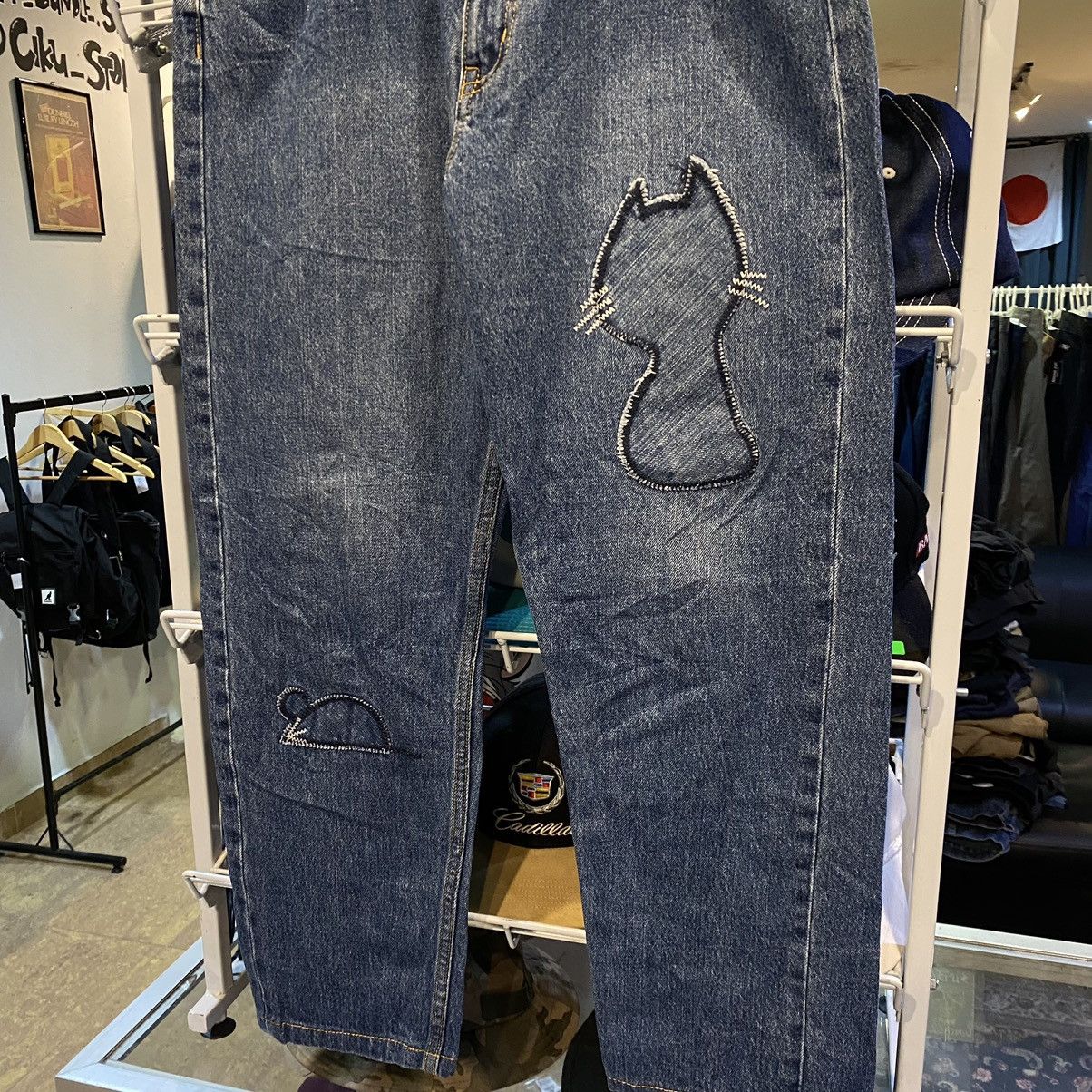 RARE Ne-Net By issey miyake Denim Jeans like New