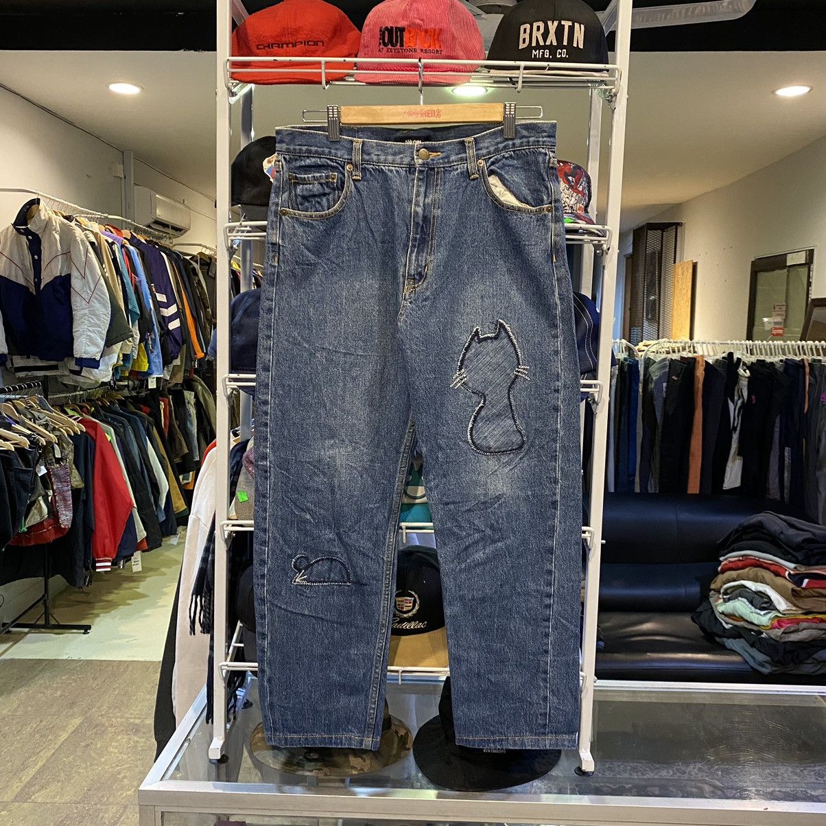 RARE Ne-Net By issey miyake Denim Jeans like New
