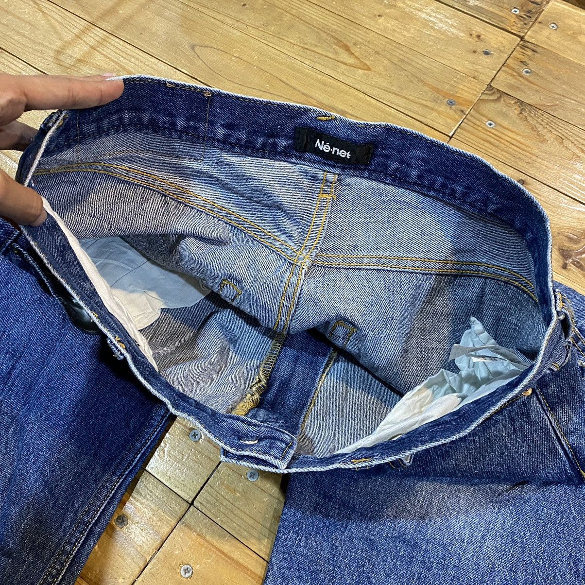 RARE Ne-Net By issey miyake Denim Jeans like New