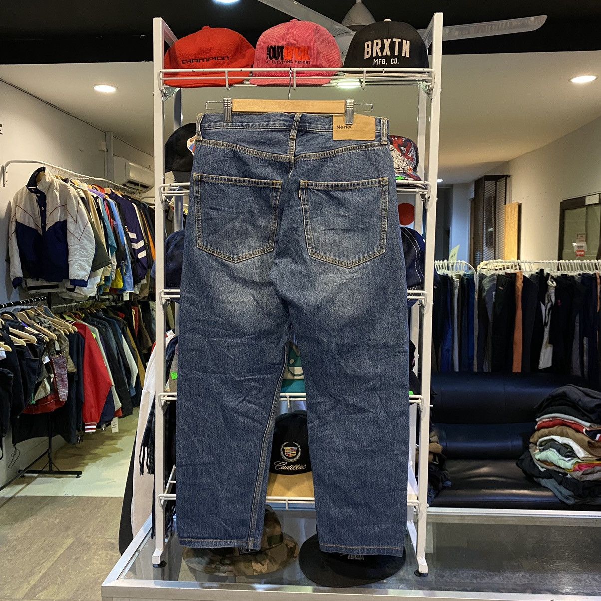 RARE Ne-Net By issey miyake Denim Jeans like New