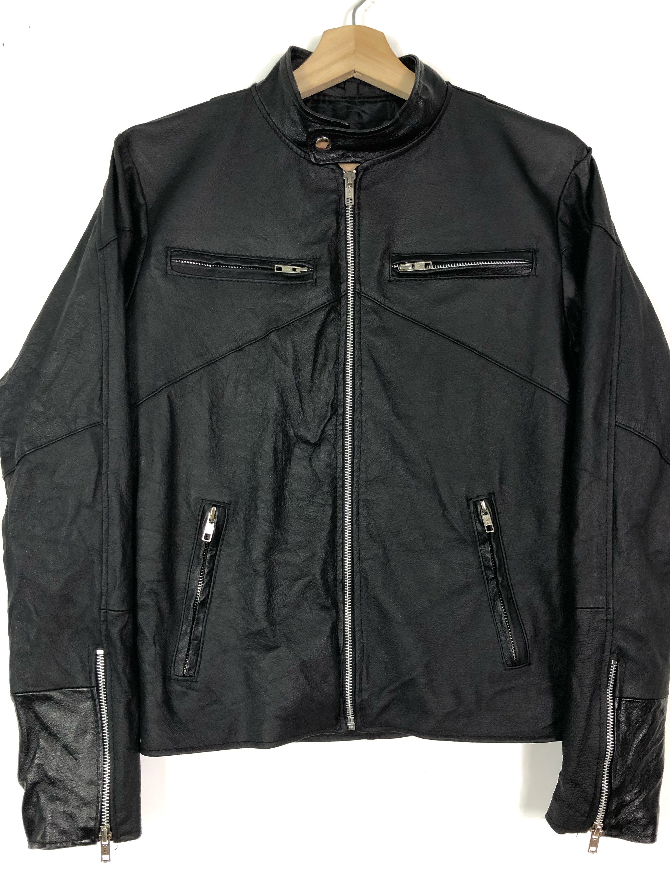 Japanese Brand × Vintage VINTAGE LEATHER JACKET Size US S / EU 44-46 / 1 - 5 Thumbnail