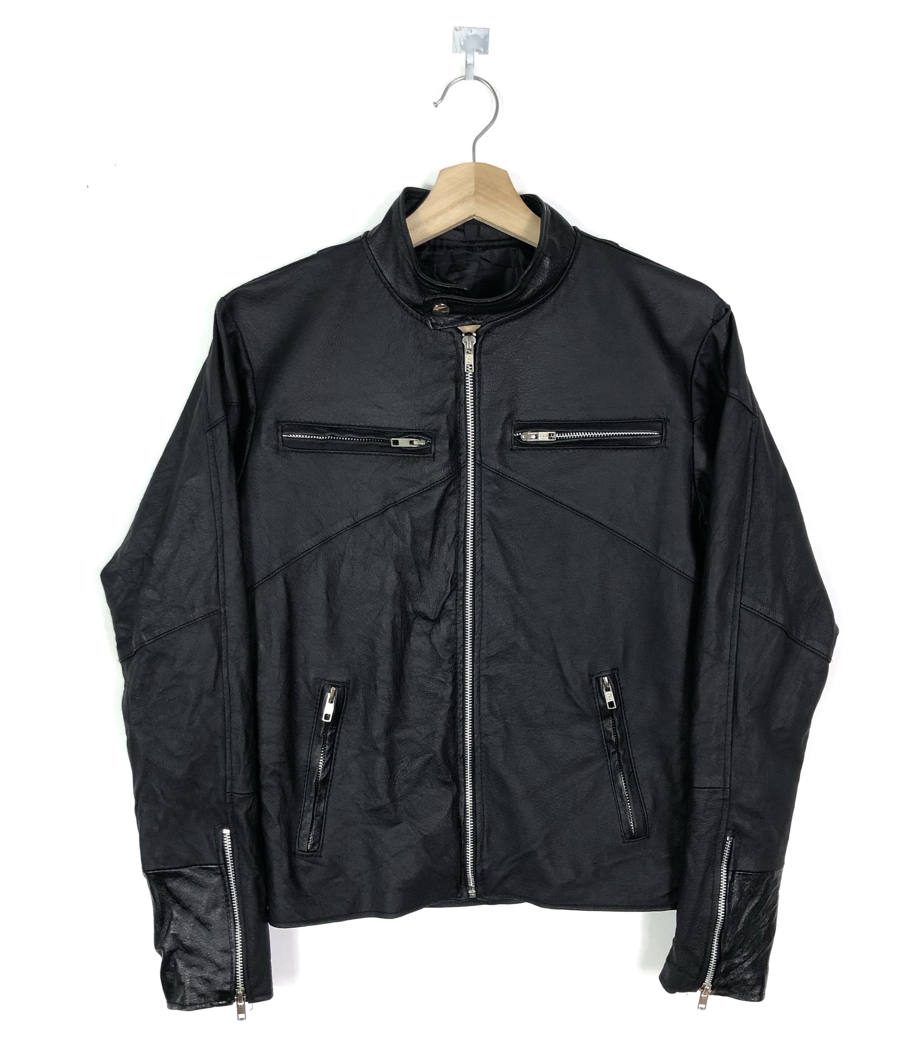 Japanese Brand × Vintage VINTAGE LEATHER JACKET Size US S / EU 44-46 / 1 - 1 Thumbnail