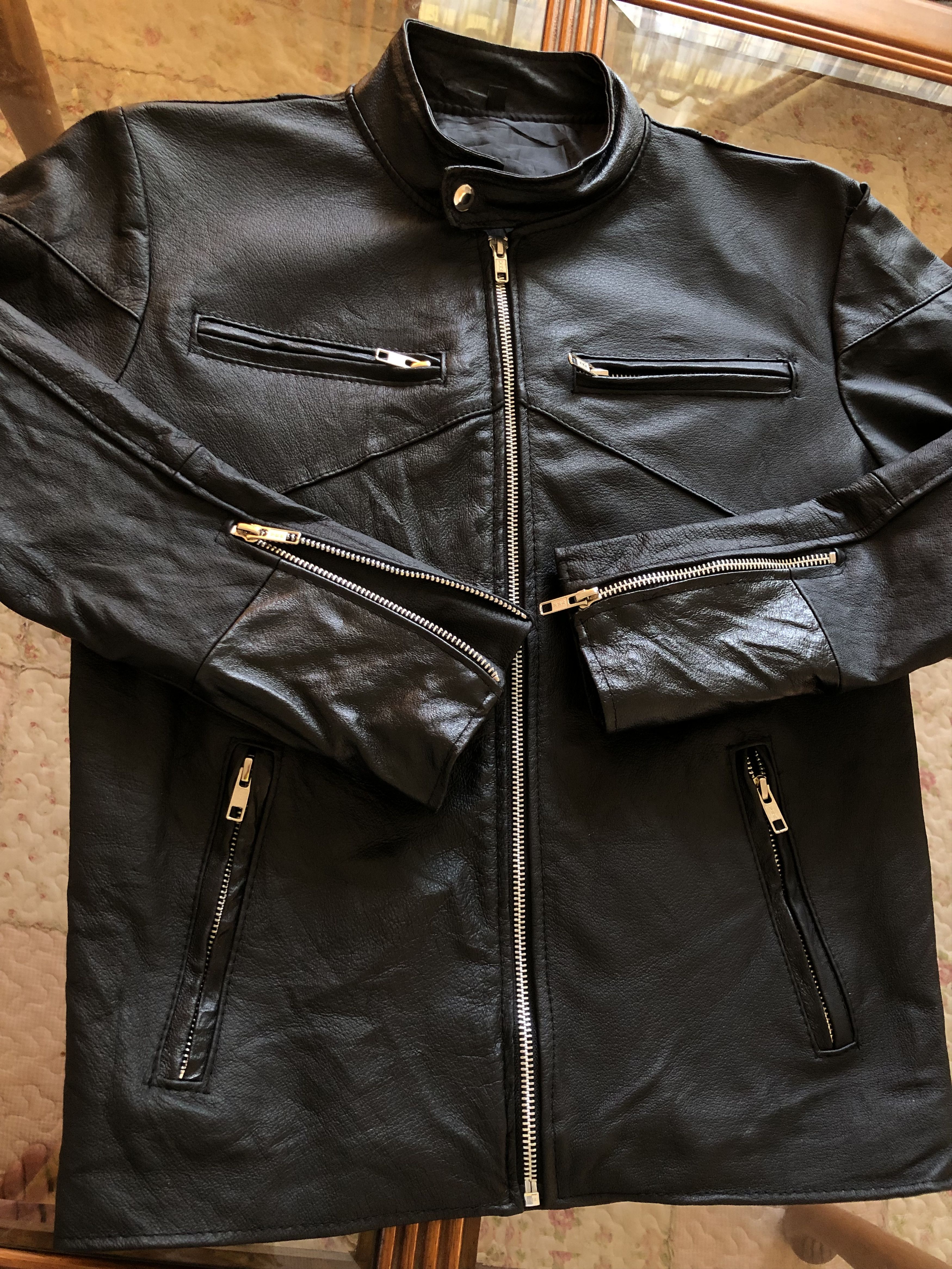 Japanese Brand × Vintage VINTAGE LEATHER JACKET Size US S / EU 44-46 / 1 - 10 Thumbnail