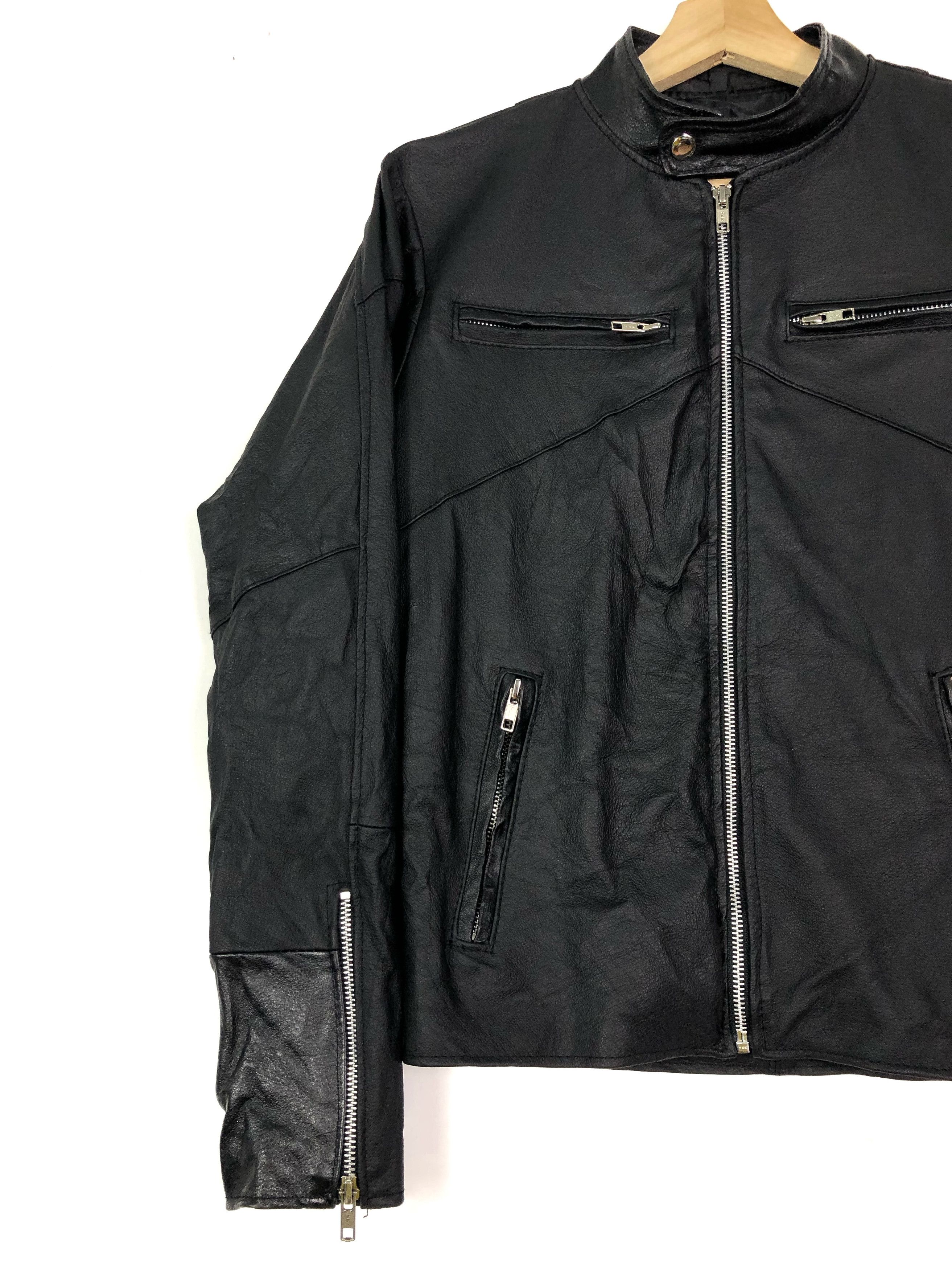 Japanese Brand × Vintage VINTAGE LEATHER JACKET Size US S / EU 44-46 / 1 - 4 Thumbnail