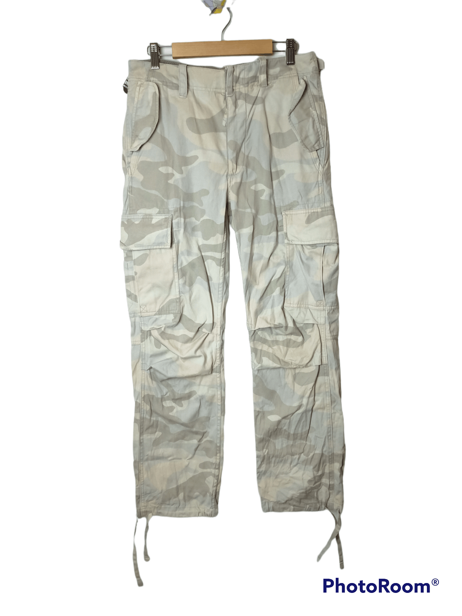 Faded Camo Gap Bondage Cargo Pants