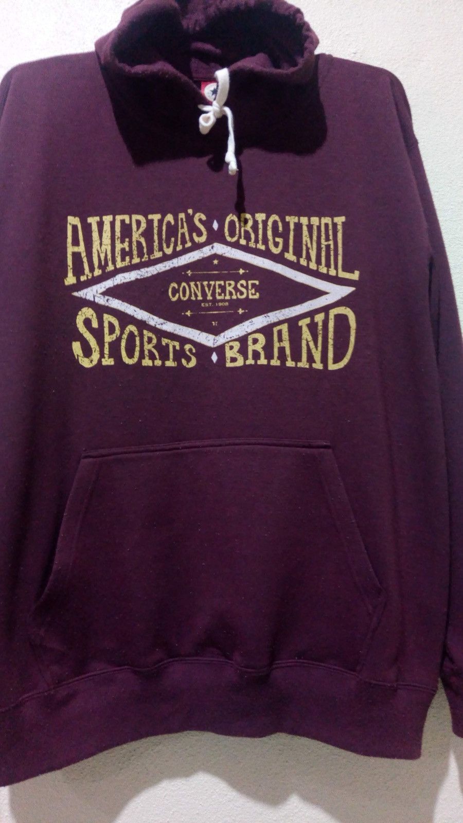 Converse × Vintage Vintage Converse sweatshirt big logo size 3L size XXL Size US XXL / EU 58 / 5 - 4 Thumbnail