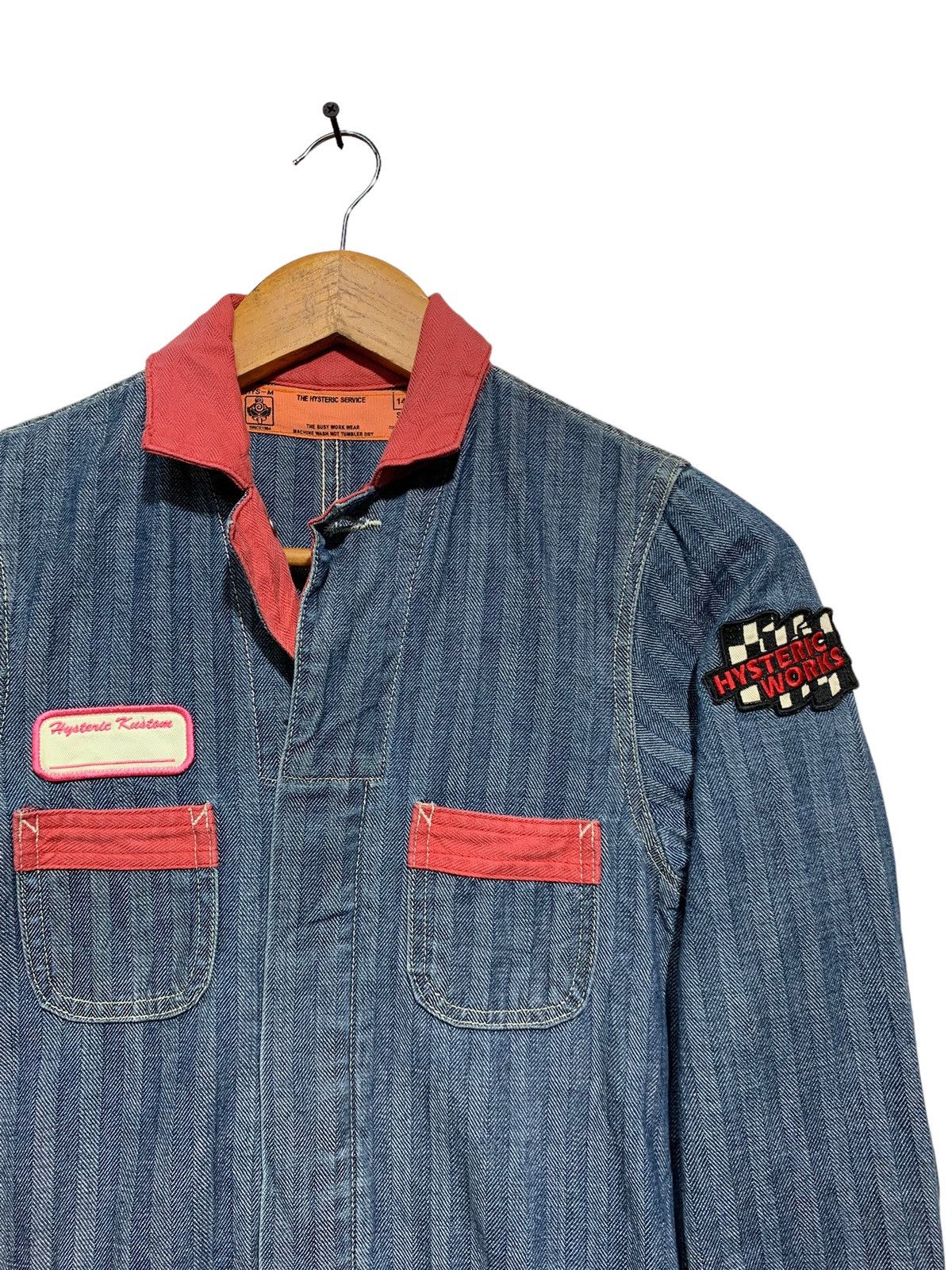 Hysteric Glamour 🔥HYSTERIC GLAMOUR WORKS JACKETS Size XS / US 0-2 / IT 36-38 - 4 Thumbnail