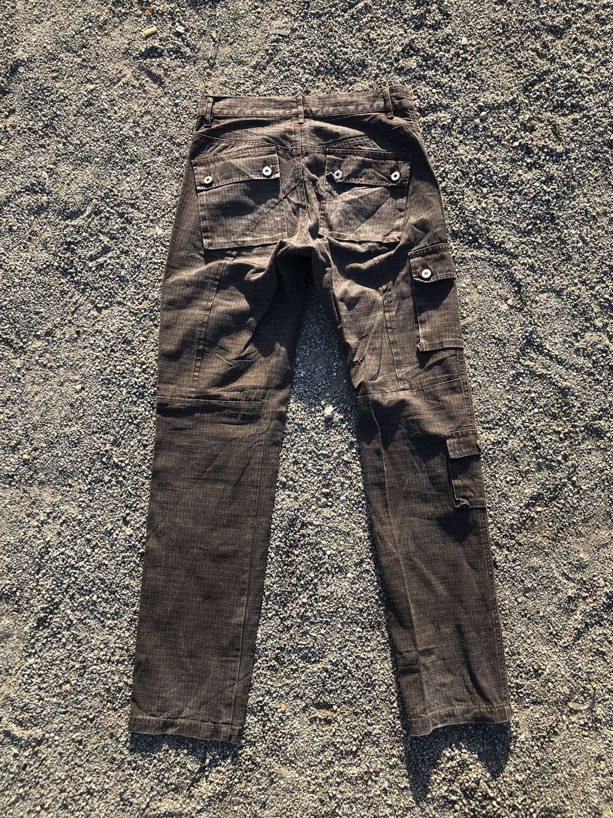 20471120 × Japanese Brand Rare🔥Japanese brand cargo multipocket brown Size US 28 / EU 44 - 6 Thumbnail