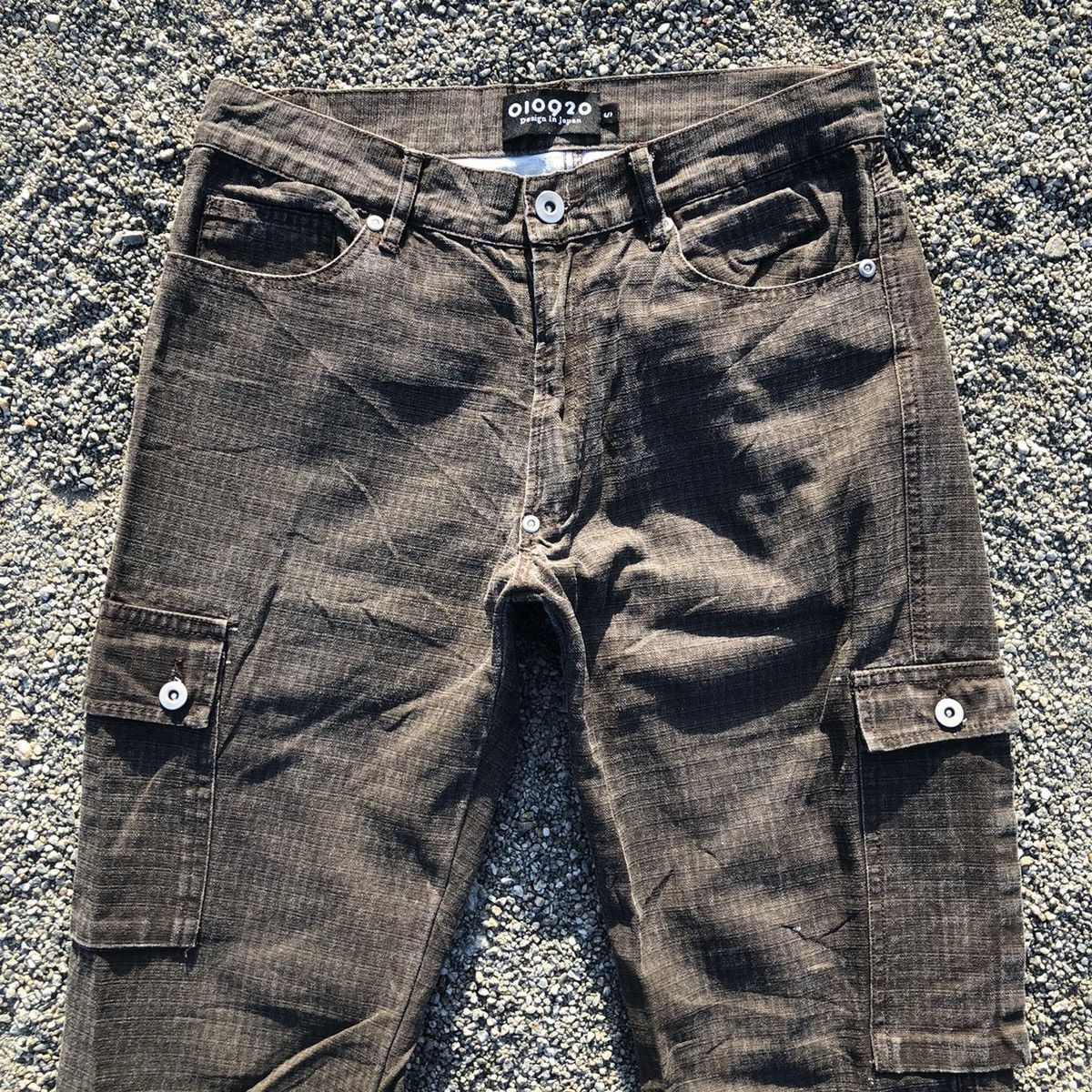 20471120 × Japanese Brand Rare🔥Japanese brand cargo multipocket brown Size US 28 / EU 44 - 2 Thumbnail