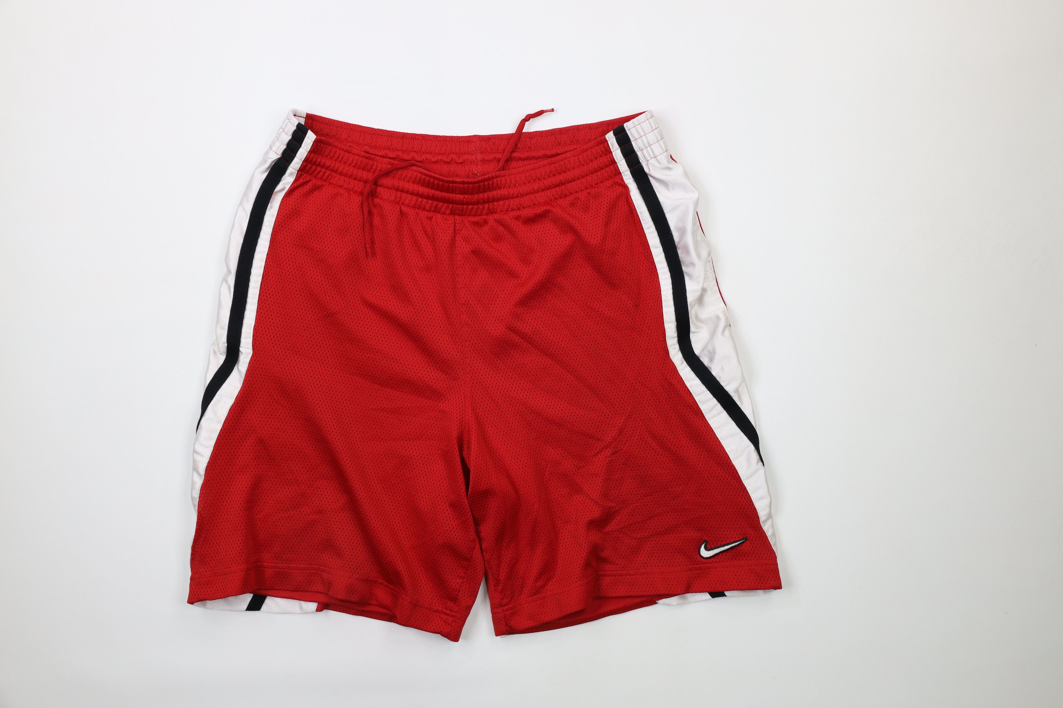 Nike Vintage Nike Scott Mini Swoosh Color Block Basketball Shorts | Grailed