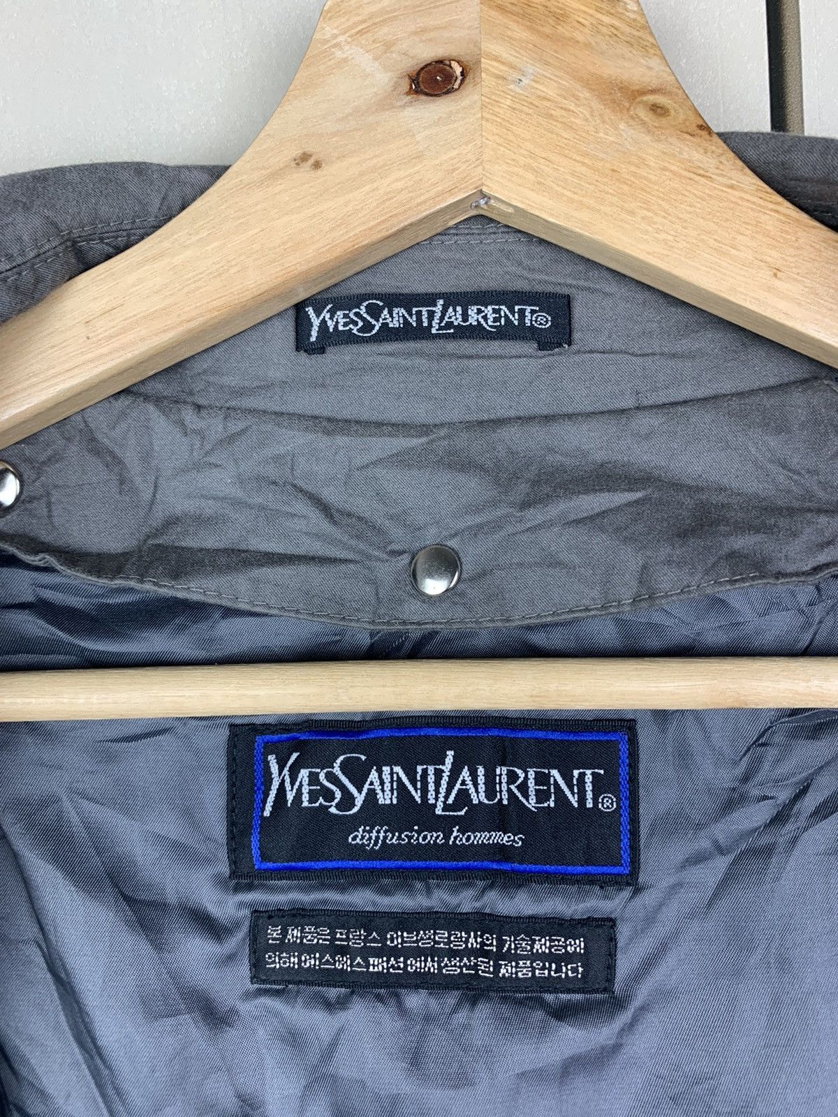 Vintage Vintage Ysl Trench Coat Size US M / EU 48-50 / 2 - 18 Thumbnail
