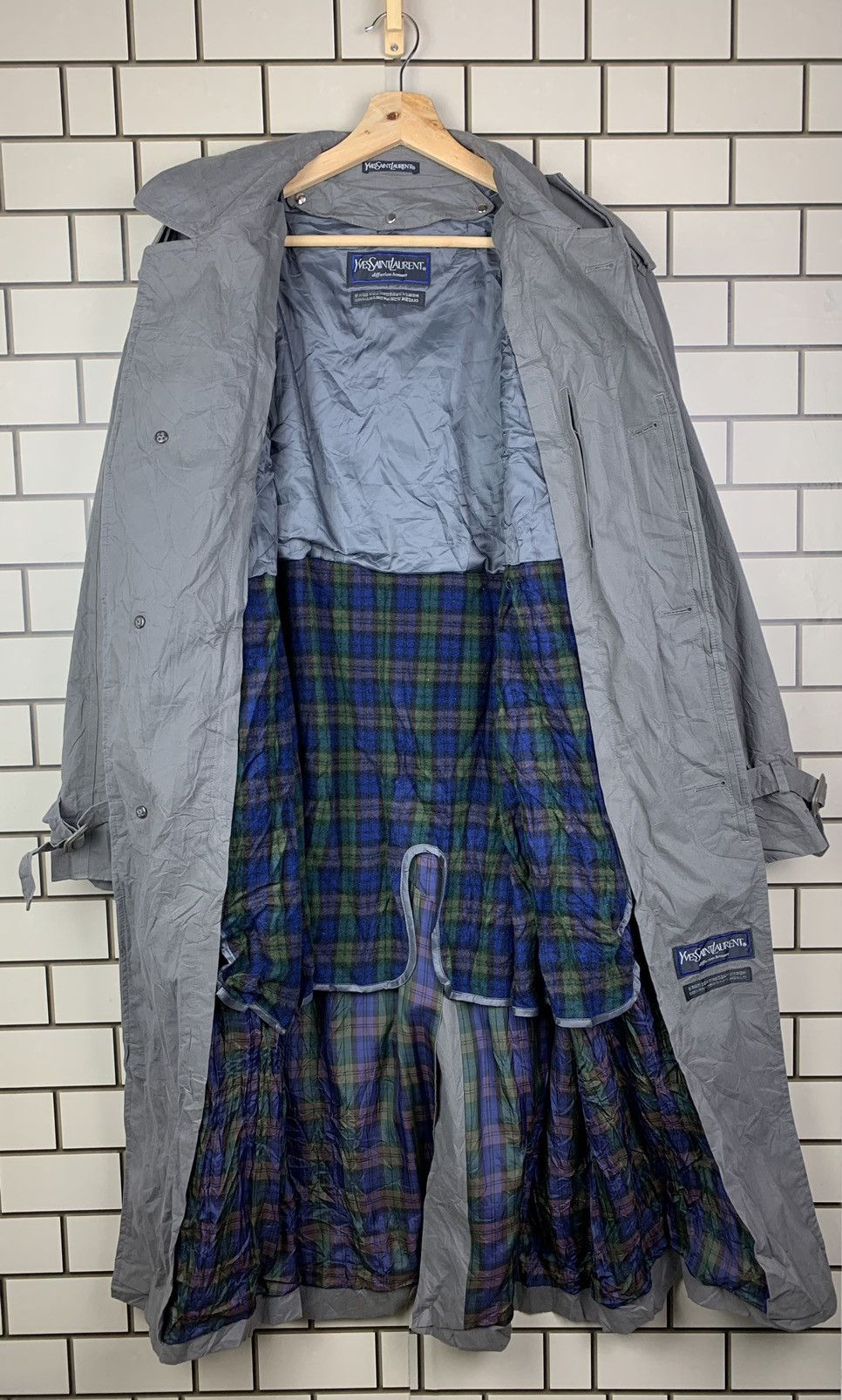 Vintage Vintage Ysl Trench Coat Size US M / EU 48-50 / 2 - 3 Thumbnail