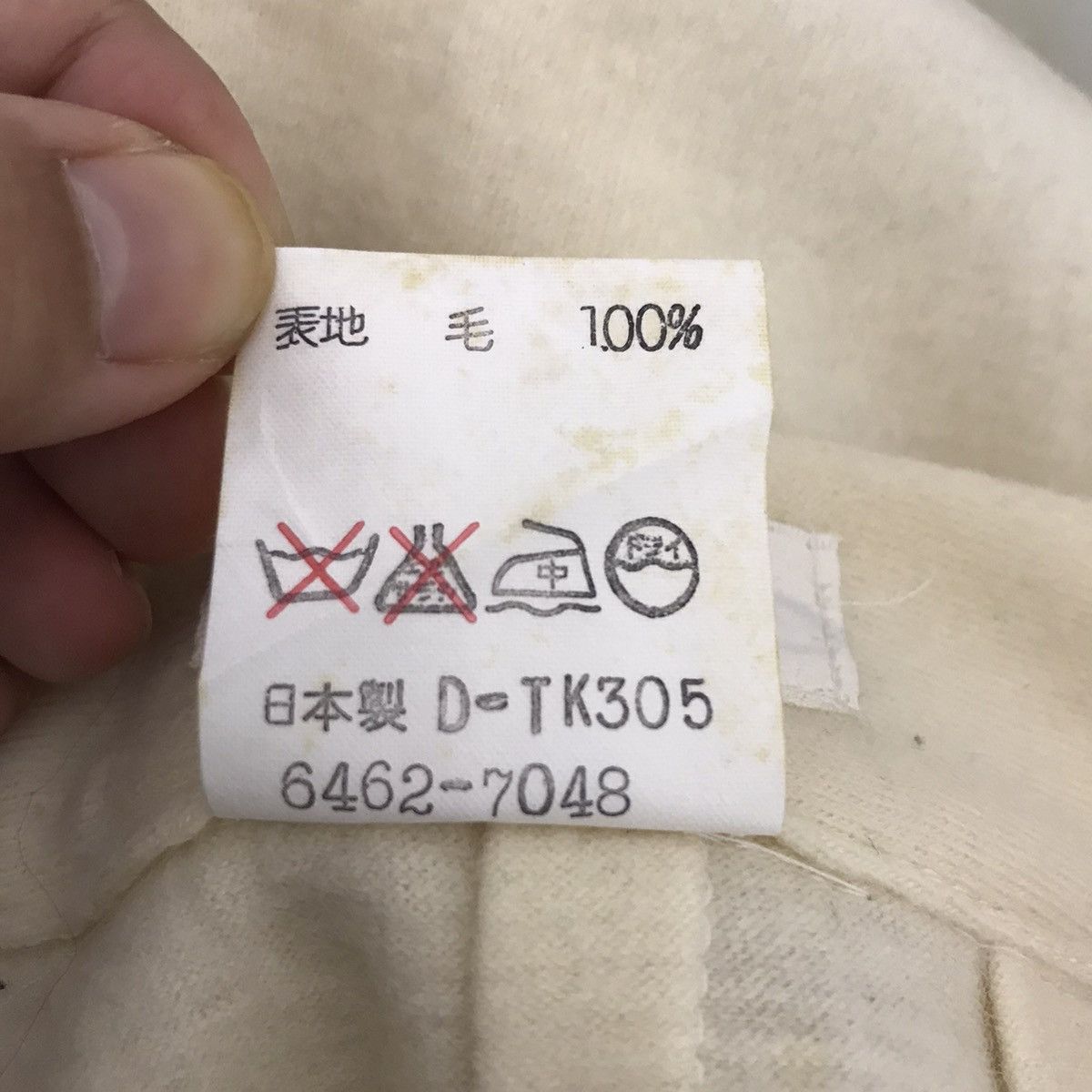 ABAHOUSE AH ABAHOUSE Japan Brand Wool Drop Crotch Casual TrousersPant Size US 26 / EU 42 - 5 Thumbnail