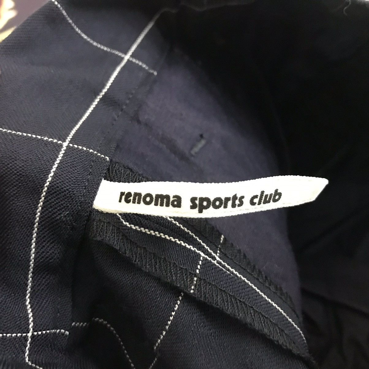 Renoma RENOMA Sports Club Check Tartan Wool Blue CasualTrousersPant Size US 26 / EU 42 - 3 Thumbnail